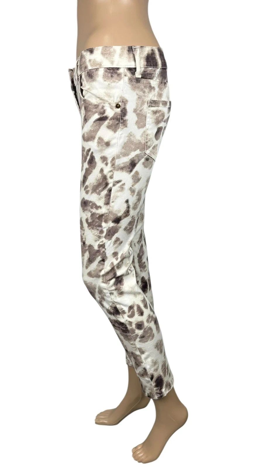 Just Cavalli Just Cavalli Skinny Printed Pants Crop size 27 Size 27" / US 4 / IT 40 - 8 Thumbnail