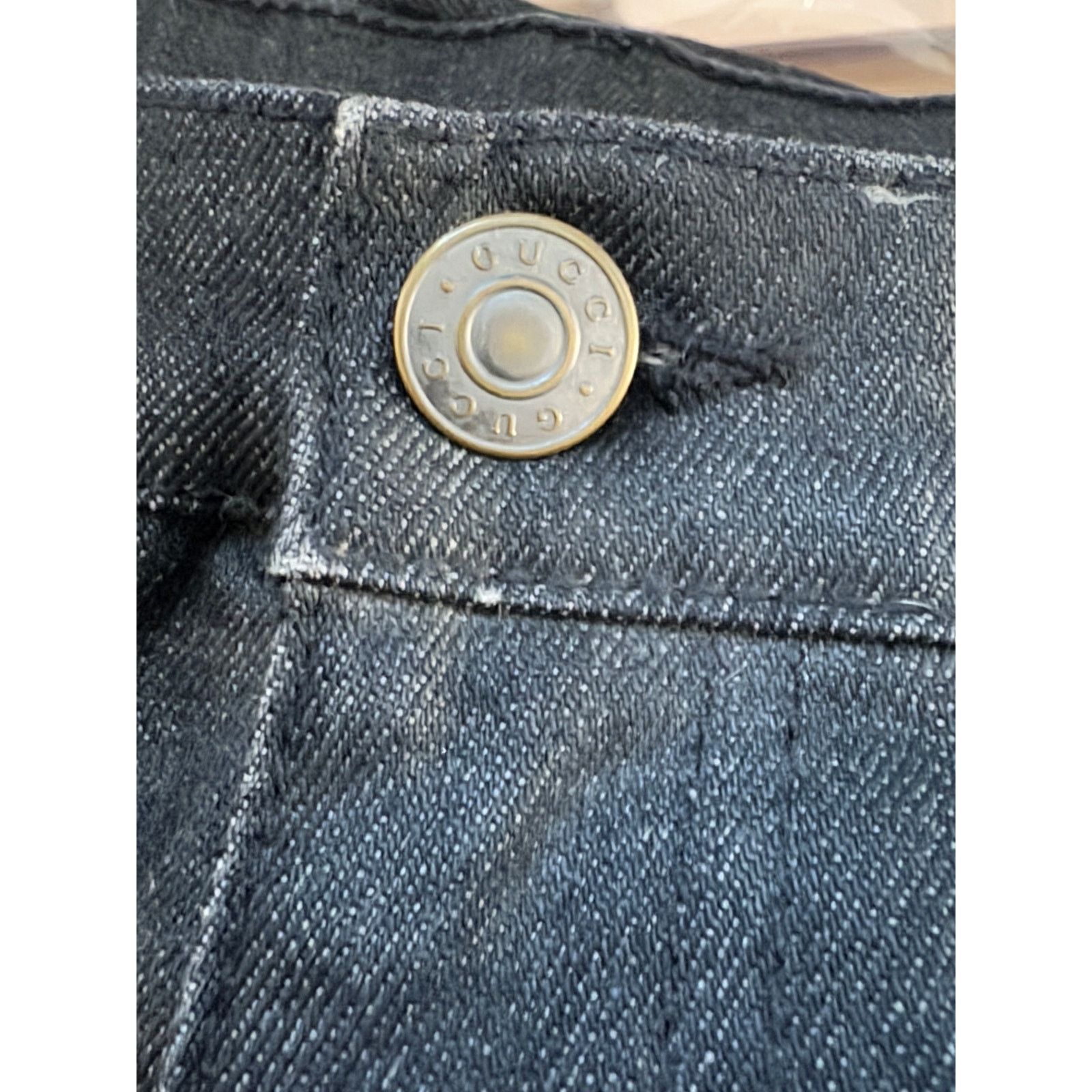 Gucci Gucci Black Memento Mori Skinny Jeans Size US 31 - 8 Thumbnail