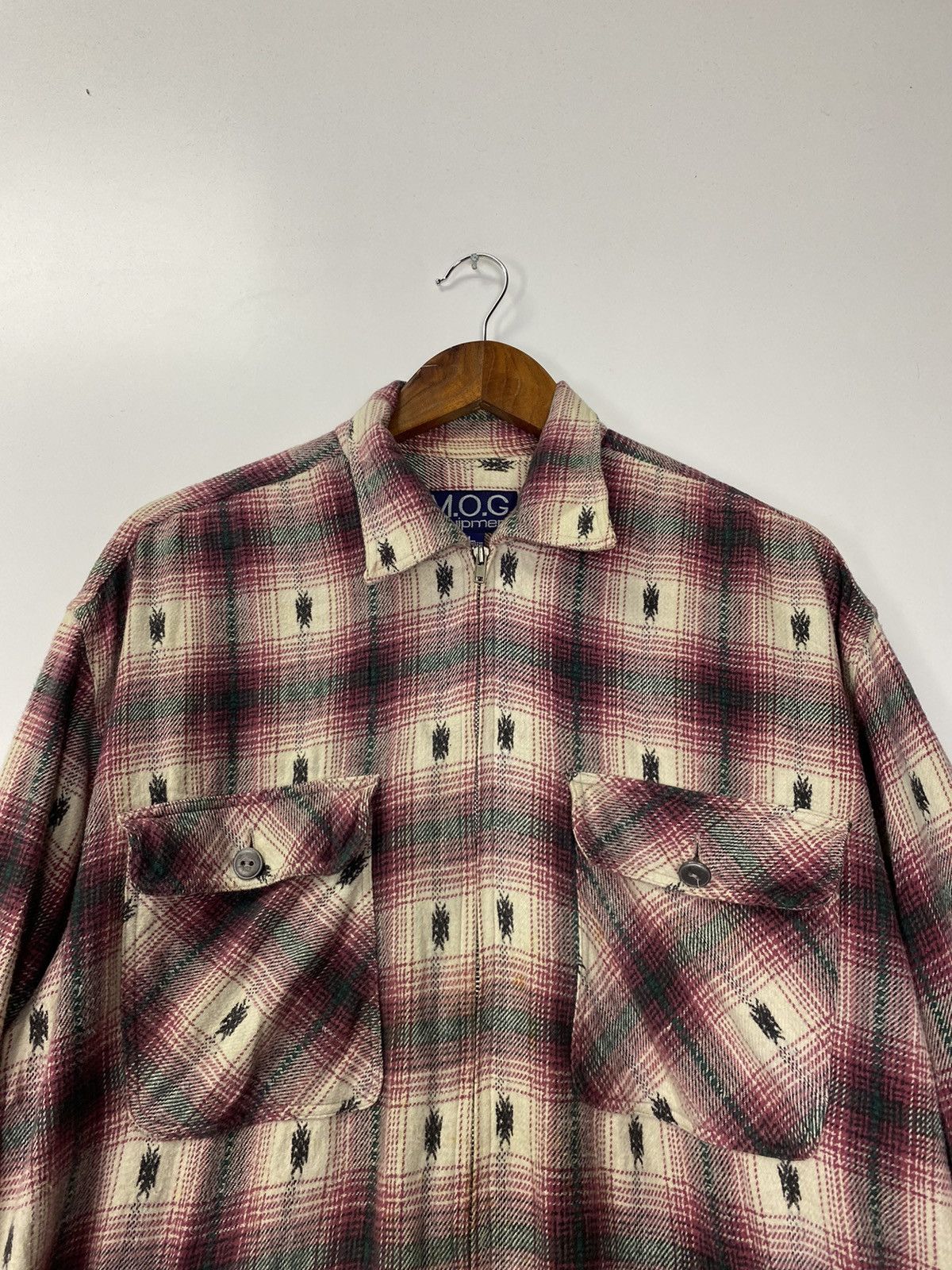 Equipment × Flannel × Vintage Vintage M.O.G Equipment Flannel Size US L / EU 52-54 / 3 - 6 Thumbnail