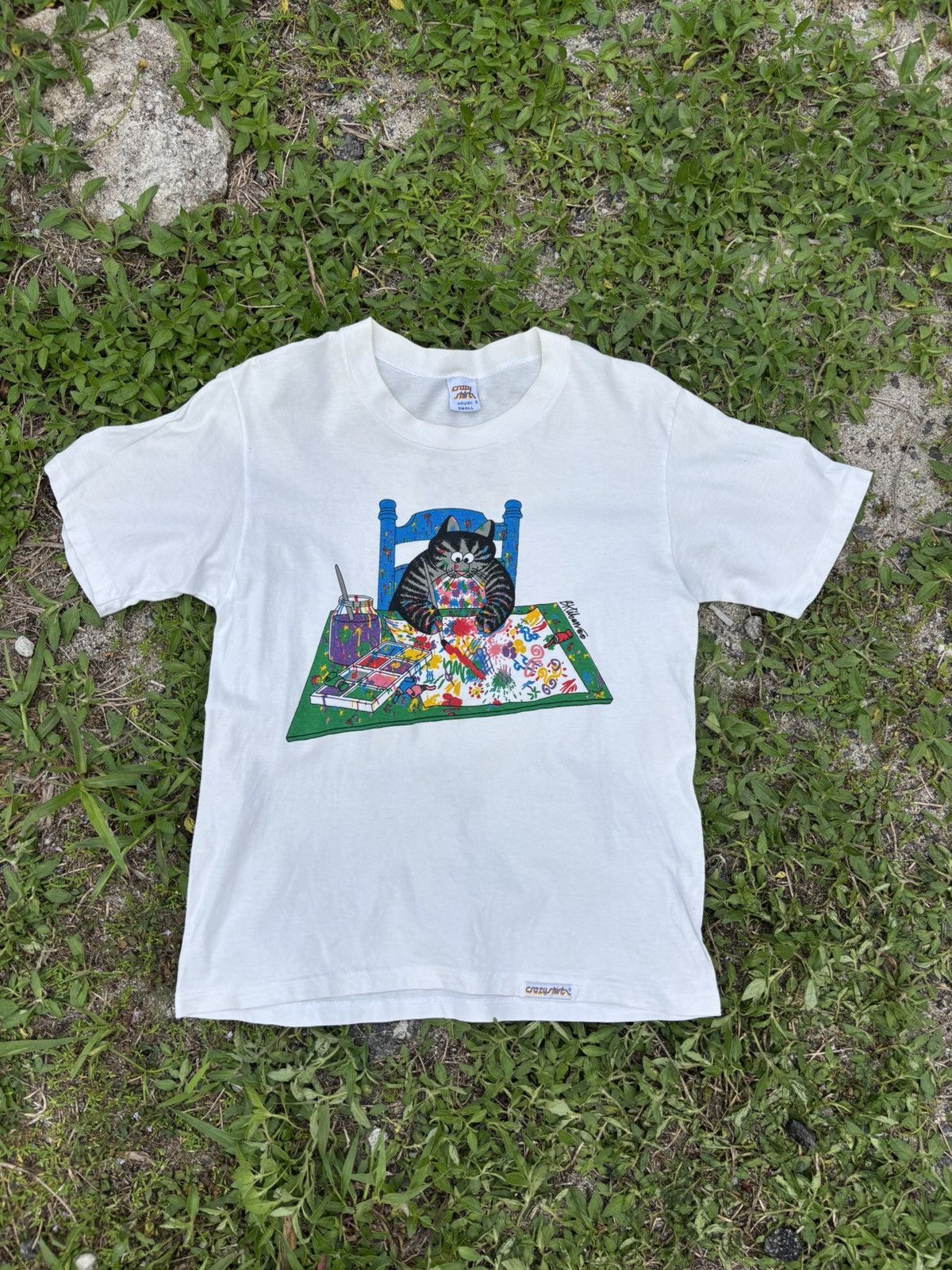 Vintage Vintage Crazy Shirt Size US S / EU 44-46 / 1 - 1 Thumbnail