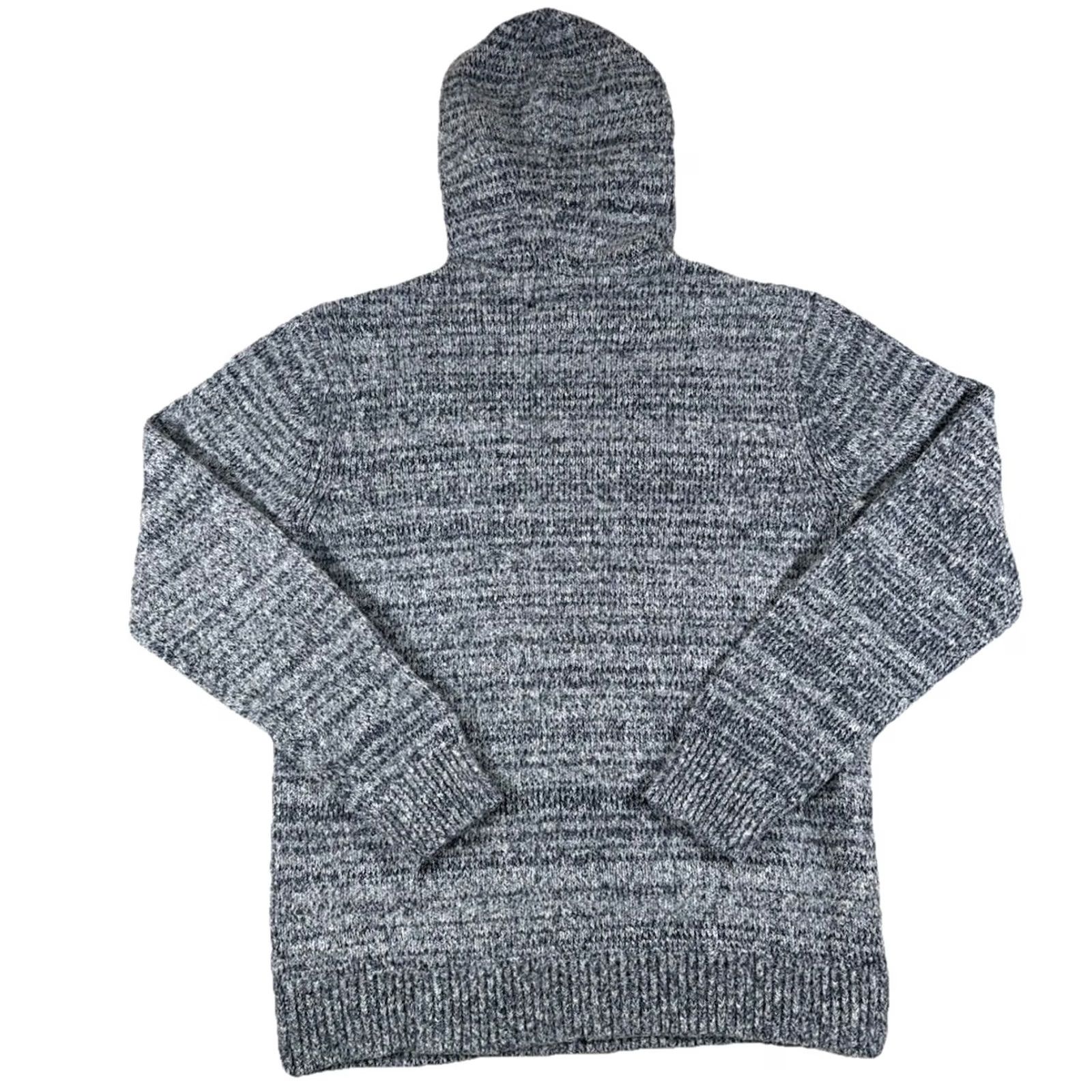 Old Navy Old Navy Hoodie Gray Texture Knit Sweatshirt Pocket Men’s Size M Regular Hooded Pullover Sweatshirt 90s Theme Mens Size US M / EU 48-50 / 2 - 4 Thumbnail