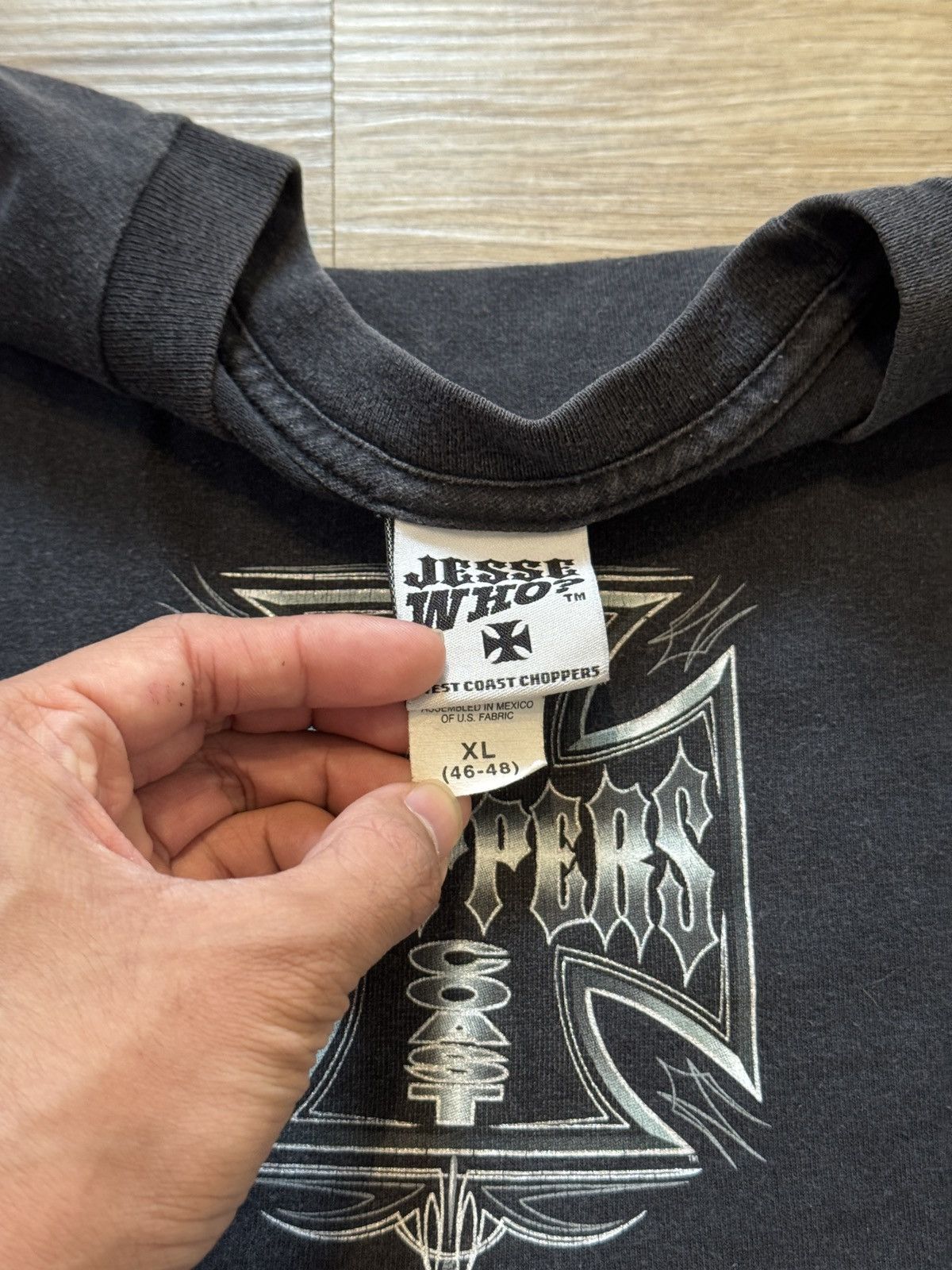 Band Tees × Vintage Vintage west Coast Choppers 2000'♠️ Size US XL / EU 56 / 4 - 3 Thumbnail