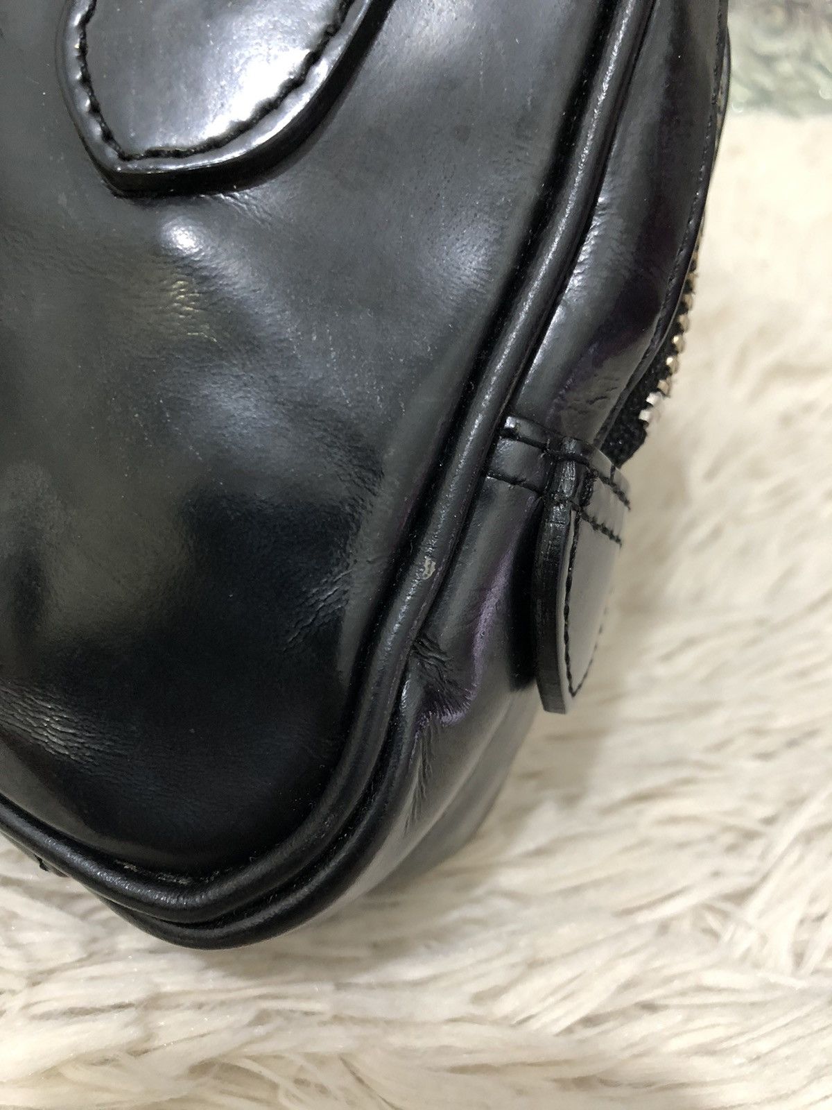 Comme des Garcons × Designer COMME des GARCONS Mini Leather Handbag Size ONE SIZE - 14 Thumbnail