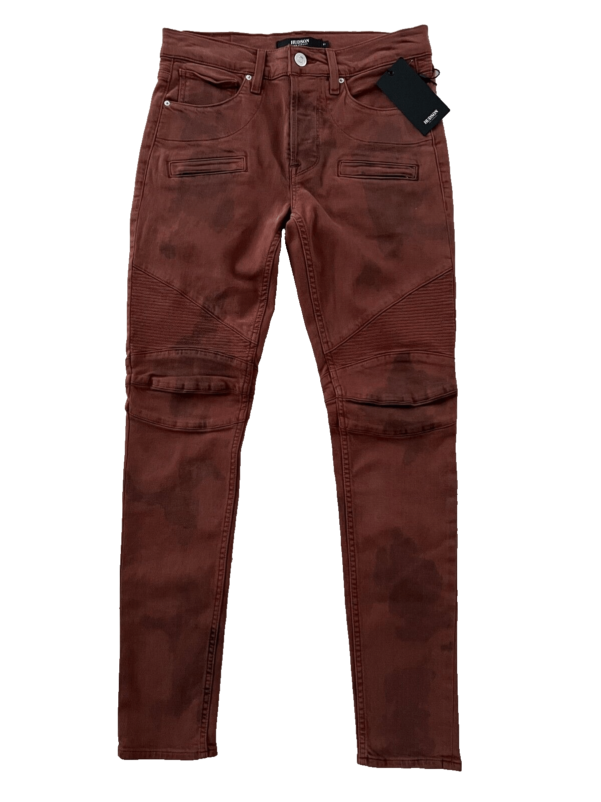 Hudson Hudson Los Angeles Blinder V2 Moto Skinny Biker Jeans ( 31 ) Size US 31 - 4 Thumbnail