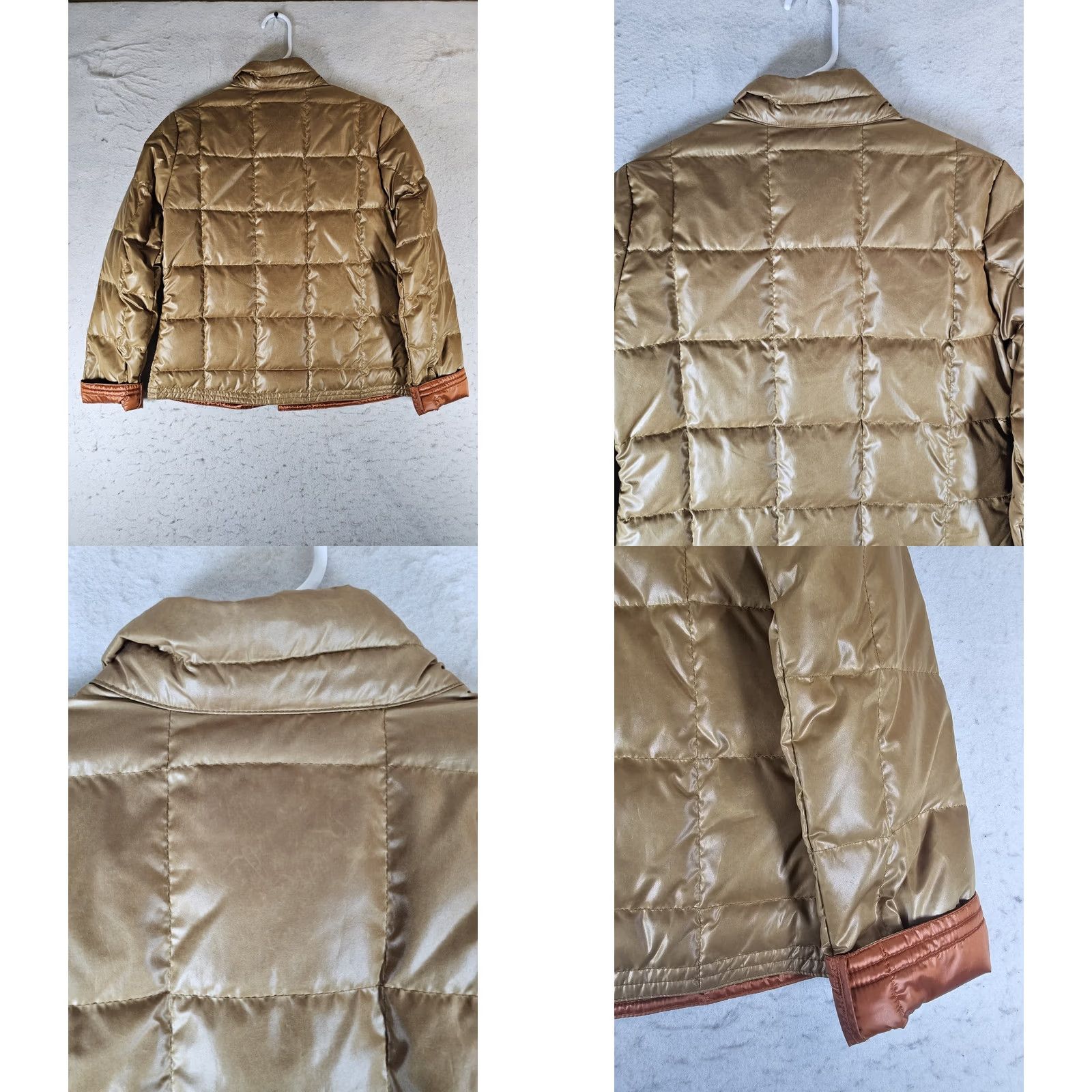 Eddie Bauer Eddie Bauer EB 550 Lightweight Premium Goose Down Insulated Puffer Jacket Size S Gold Mens Jacket Size US S / EU 44-46 / 1 - 8 Thumbnail