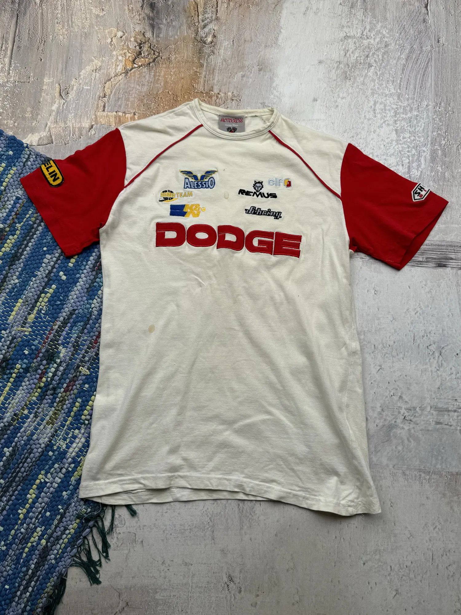 Vintage Vintage Moto Racing Tee(94) Size US S / EU 44-46 / 1 - 1 Thumbnail
