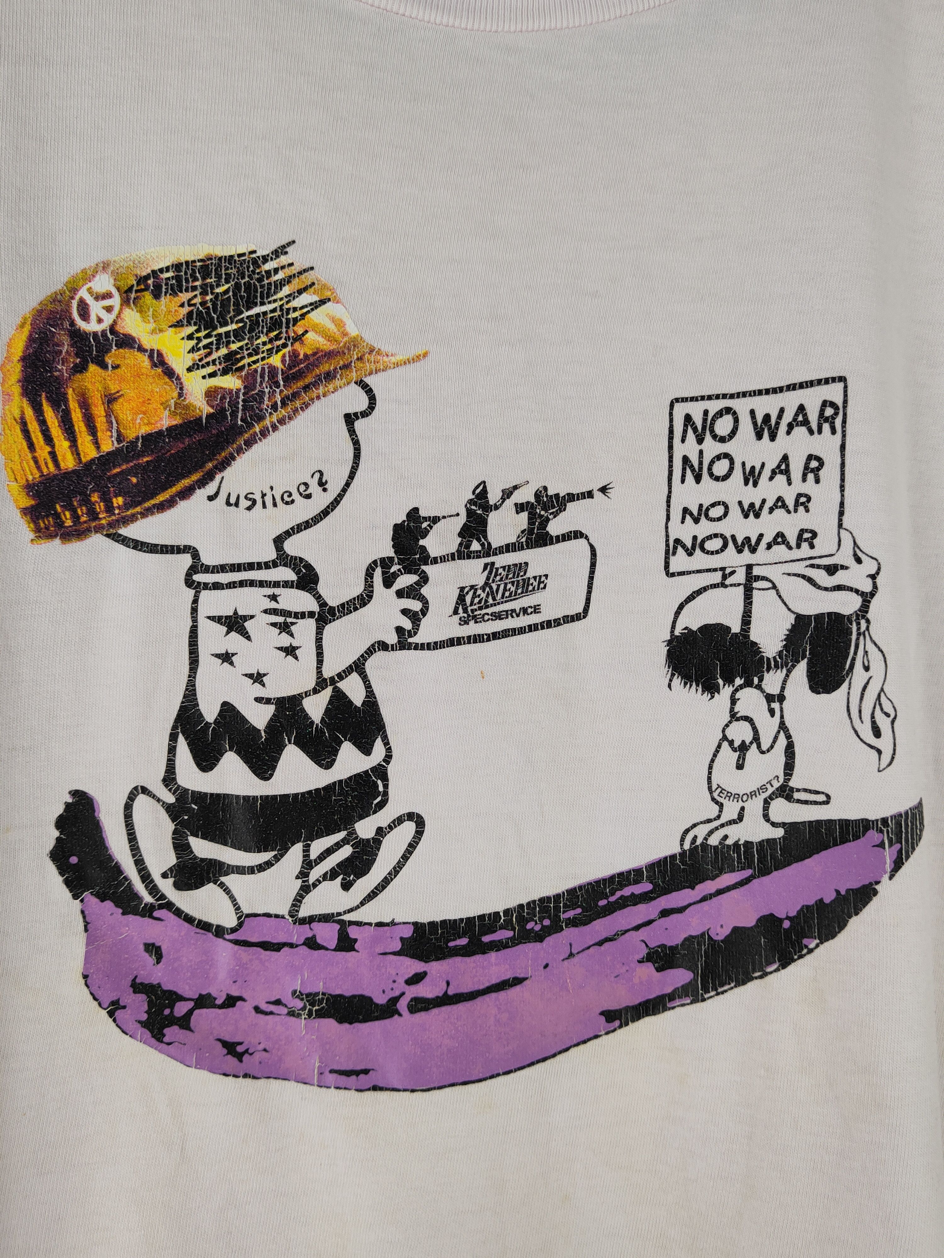 Japanese Brand DL Ted Keneddy White Short Sleeve T-shirt #1451 Size US XL / EU 56 / 4 - 2 Thumbnail