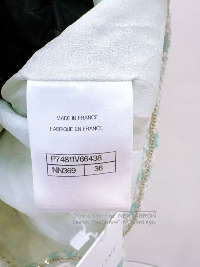 Chanel Chanel 23s green double-breasted jacket Size XS / US 0-2 / IT 36-38 - 4 Thumbnail