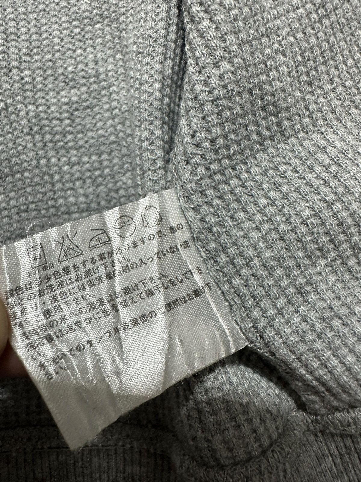 20471120 VINTAGE WAFFLE PARKA THERMAL ZIP HOODIE FUR IFSIX LGB STYLE Size US M / EU 48-50 / 2 - 9 Thumbnail