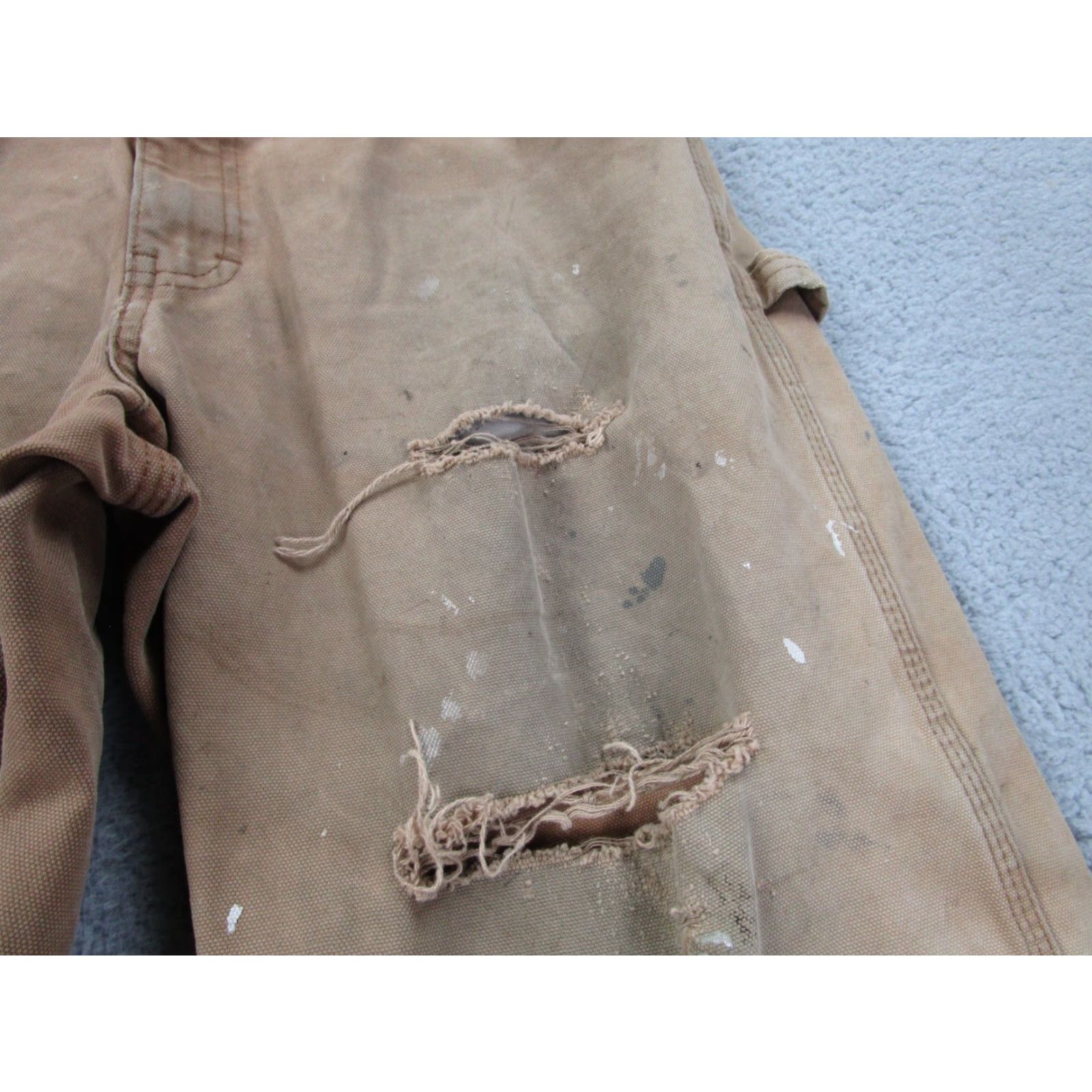 Dickies VINTAGE Dickies Pants Mens 32X30 Brown Carpenter Workwear Canvas Grunge 5-Pocket Dickies Pants Mens 32X30 Brown Carpenter Workwear Canvas Grunge Size US 32 / EU 48 - 3 Thumbnail