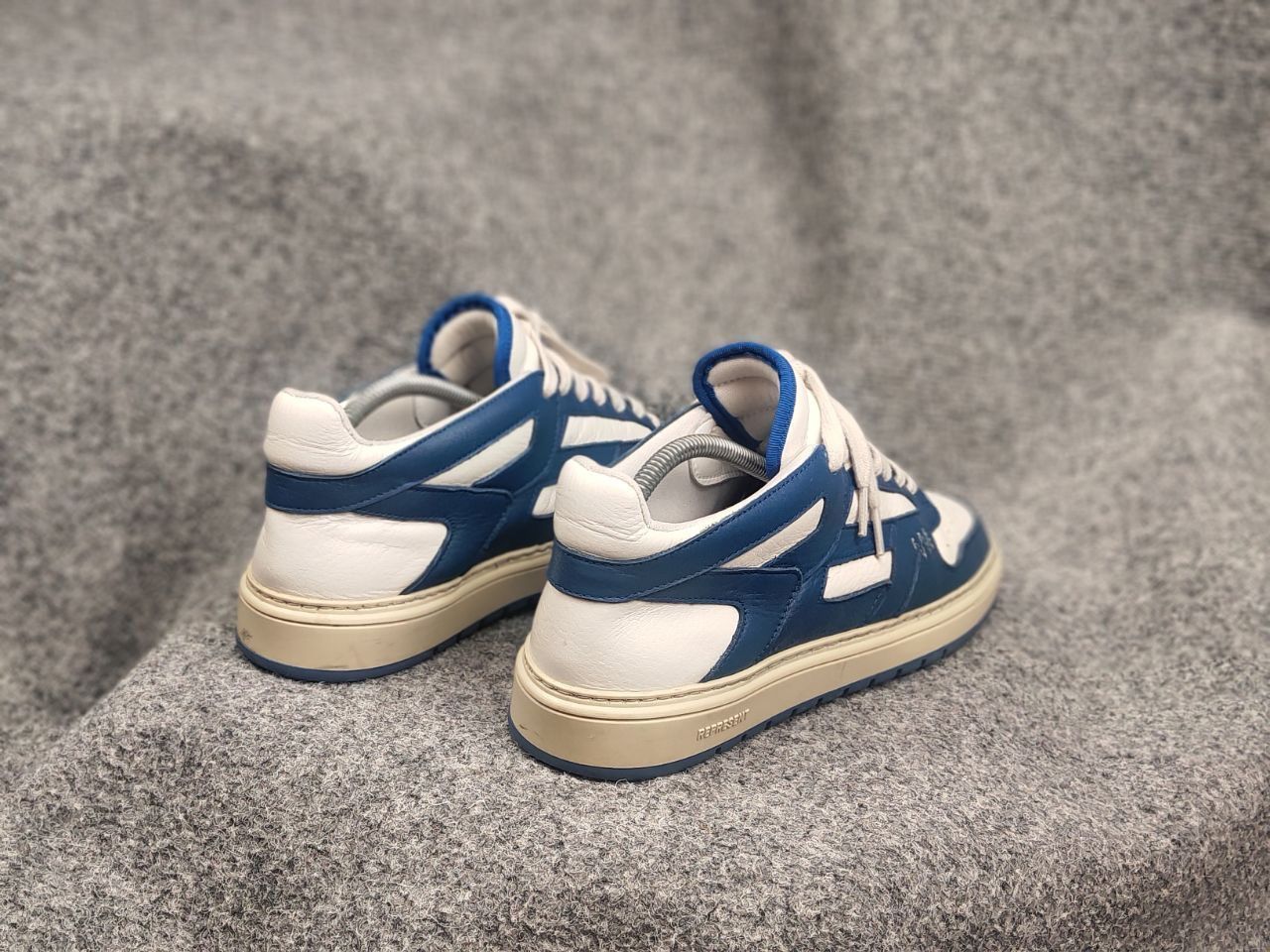 Represent Clo. Represent Reptor Low top White Blue Logo Leather Sneakers Size US 8 / EU 41 - 13 Thumbnail
