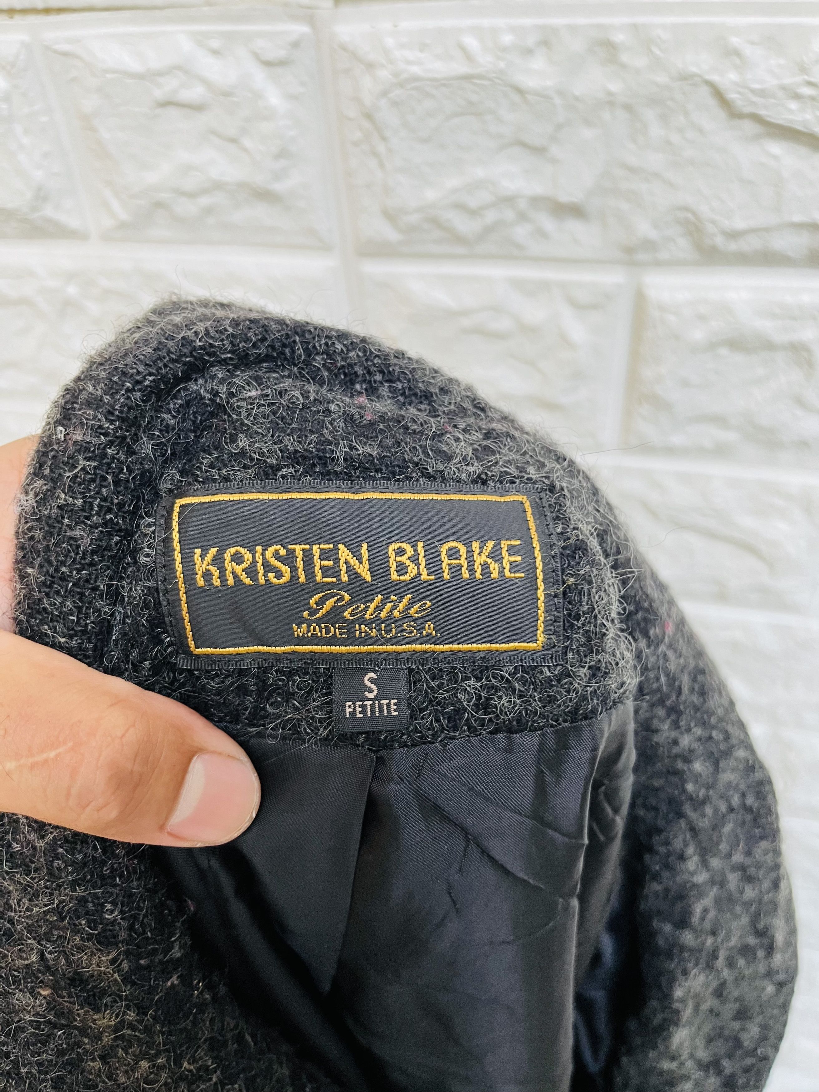 Japanese Brand × Vintage Vintage Kristen Blake Wool Jacket Designer Fashion Style Size M / US 6-8 / IT 42-44 - 9 Thumbnail