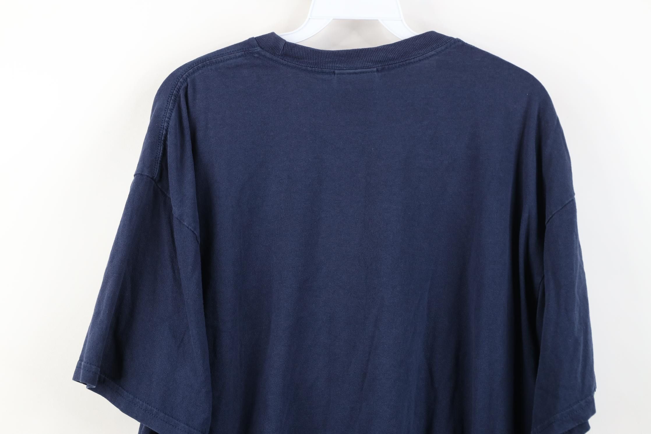 Nike Vintage Y2K Nike Scott Mini Swoosh Short Sleeve T-Shirt Blue Size US XL / EU 56 / 4 - 14 Thumbnail