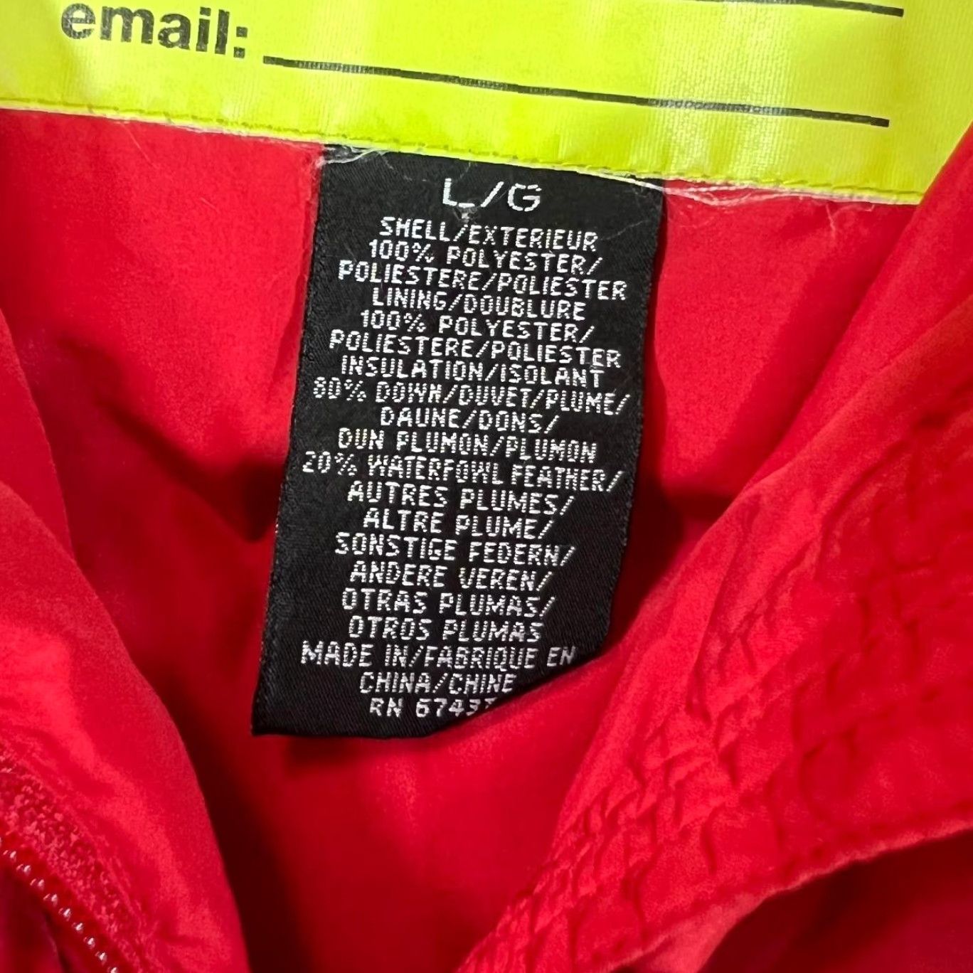 Ralph Lauren POLO JEANS CO. RALPH LAUREN Cold Weather Down Feather Fill Puffer Gilet Medium Shirt Mens Red Size US M / EU 48-50 / 2 - 5 Thumbnail