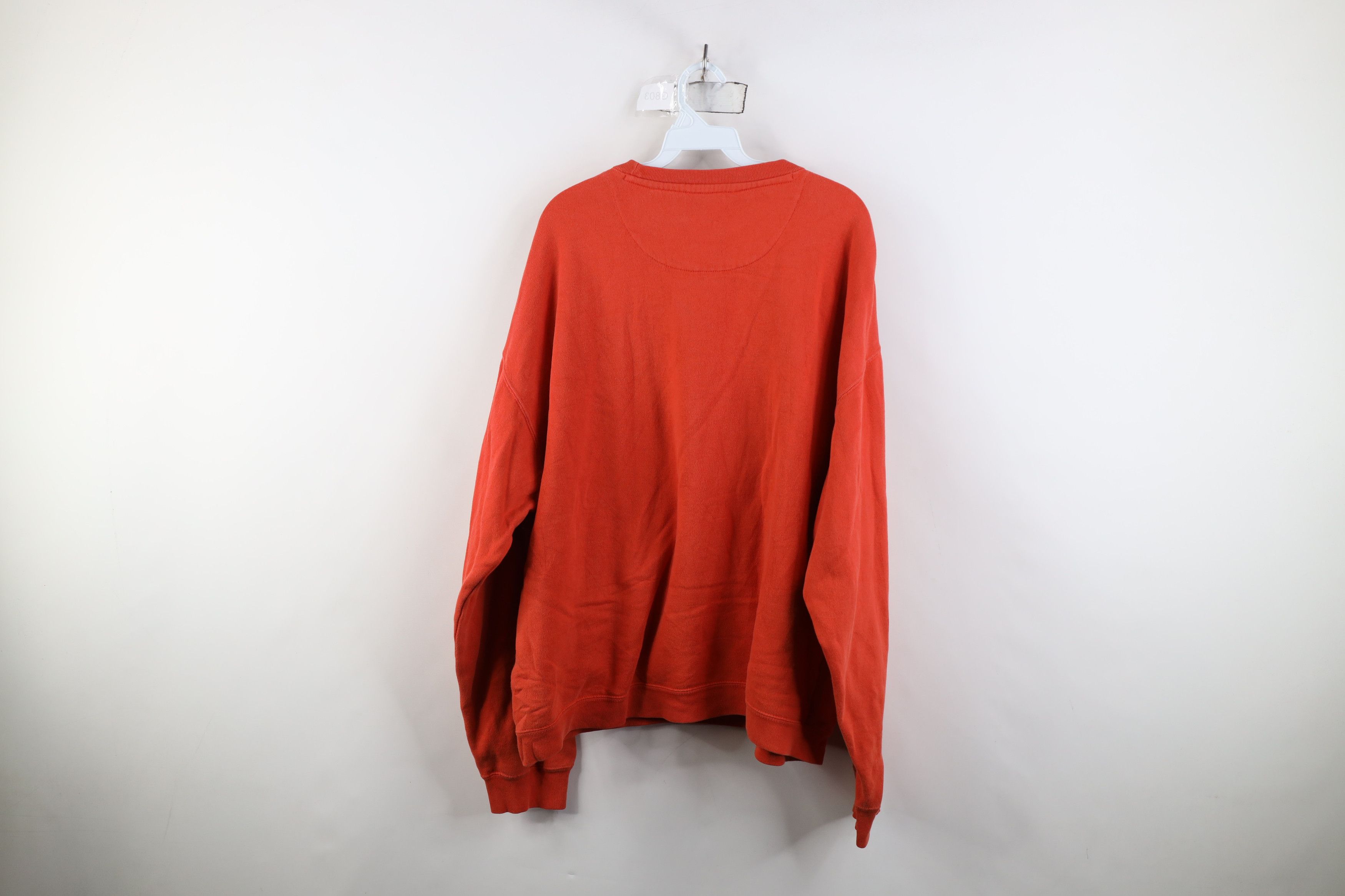 Polo Ralph Lauren Vintage 90s Chaps Ralph Lauren Crewneck Sweatshirt Orange Size US XXL / EU 58 / 5 - 9 Thumbnail