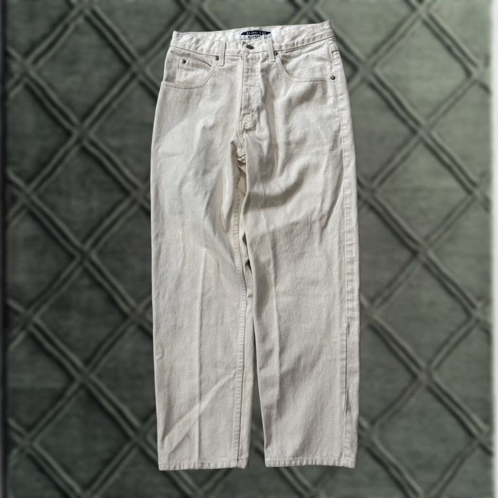 Anchor Blue VINTAGE Anchor Blue Jeans 29x28 Denim Relaxed Grunge 5-Pocket Baggy Wide-Leg Male Mens Casual Classic Size US 29 - 1 Thumbnail