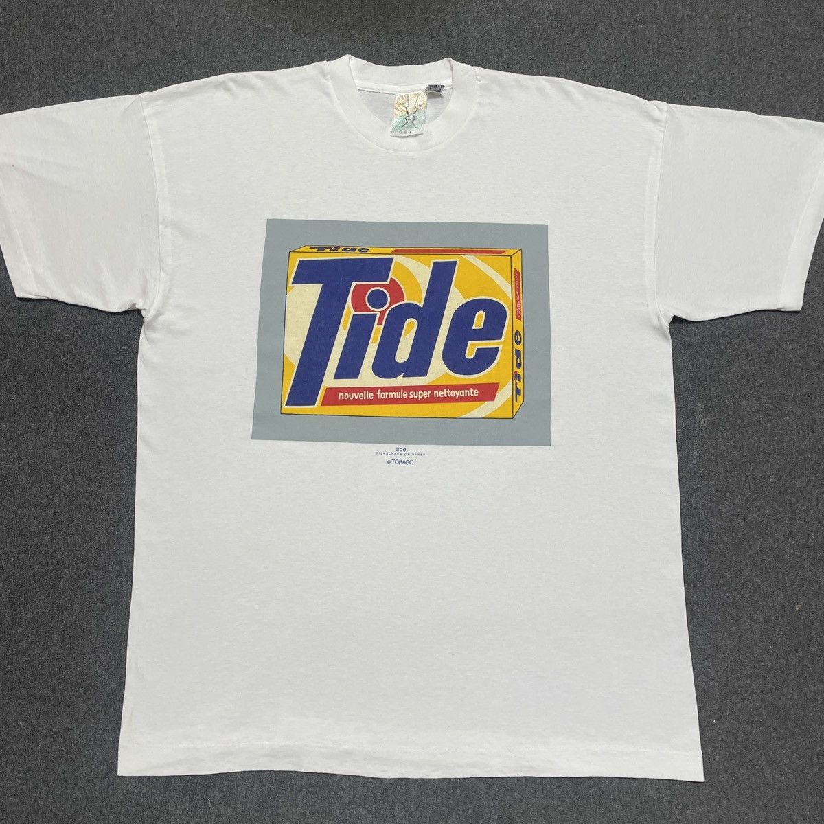 Vintage Vintage Tobago Silkscreen On Paper T-shirt Size US XL / EU 56 / 4 - 1 Thumbnail