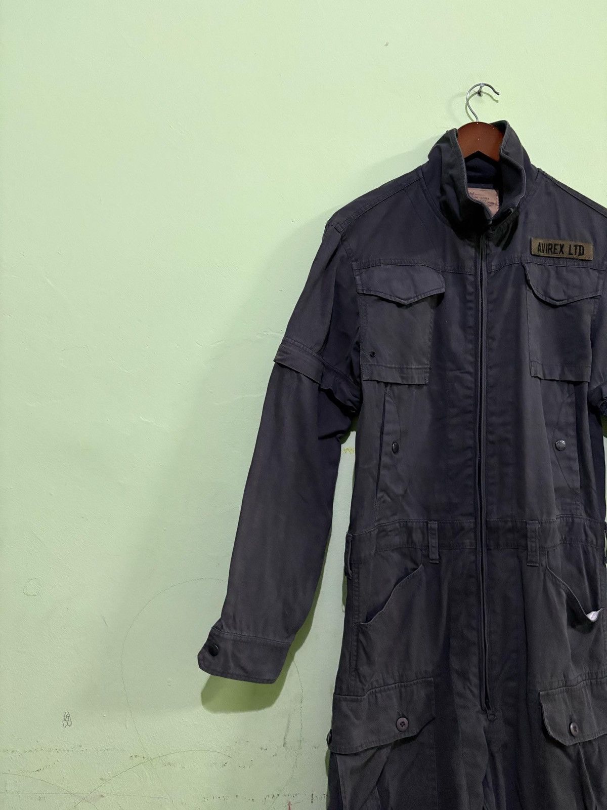 Avirex × Vintage vintage Avirex Jumpsuits Coverall Saipan B-29's Big Logo Size US 32 / EU 48 - 6 Thumbnail