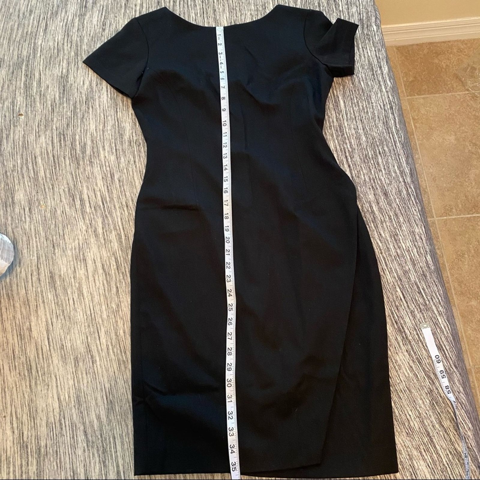 Anne Klein Anne Klein Classic basic wardrobe Black Dress Size 4 Size S / US 4 / IT 40 - 6 Thumbnail