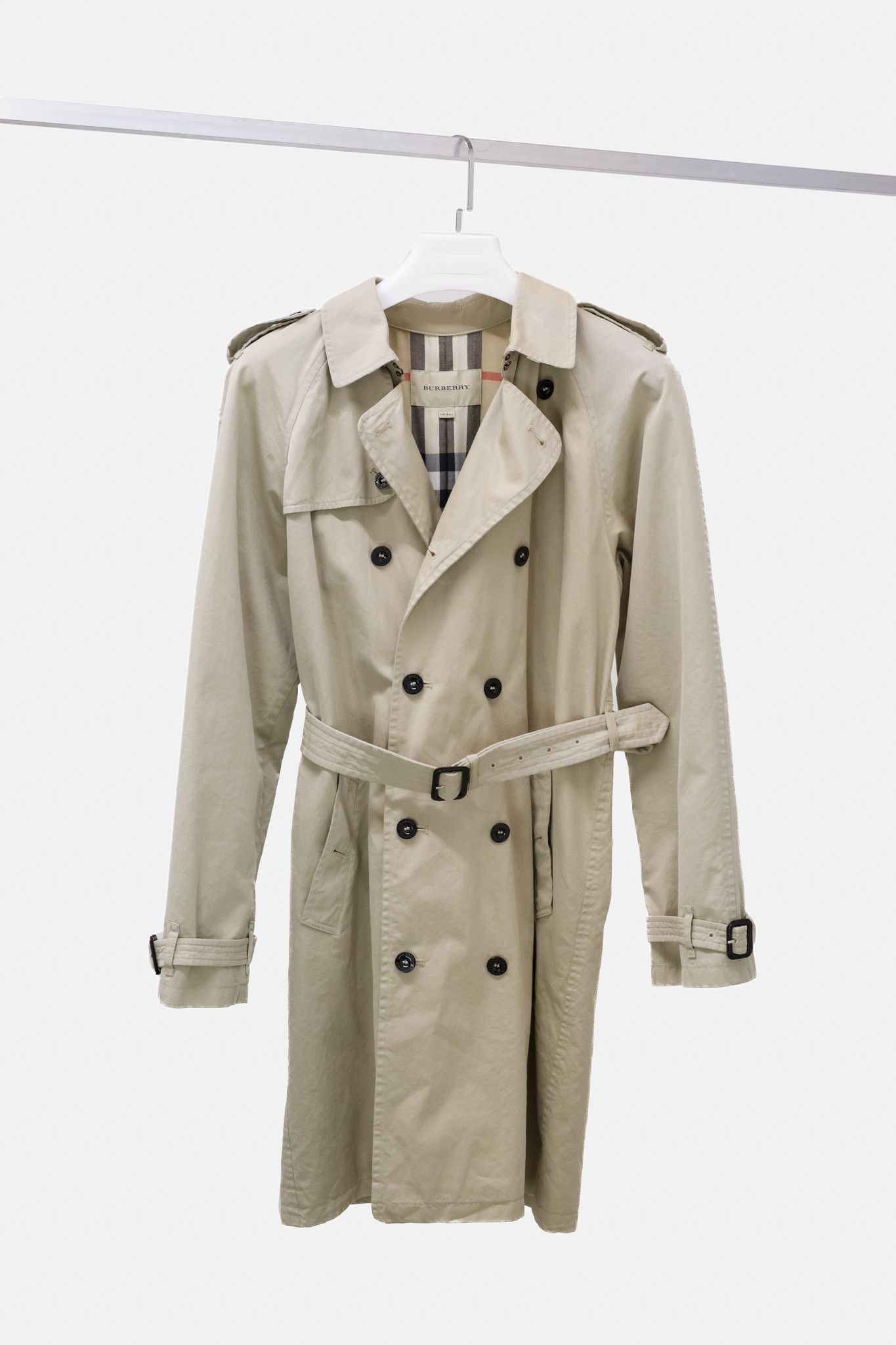 image of Burberry Children's Classic Beige Trench Coat, Women's (Size XS)