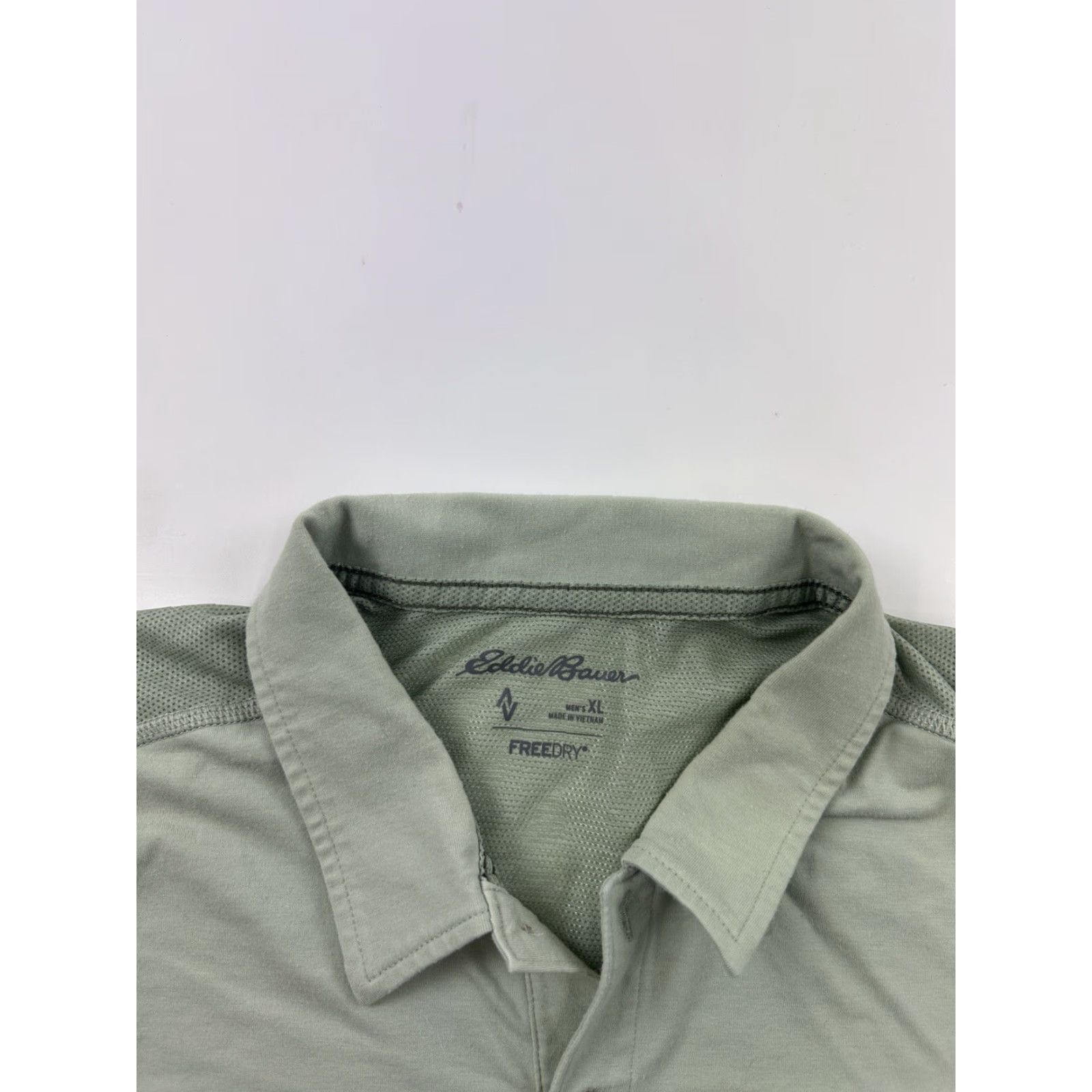 Eddie Bauer VINTAGE Eddie Bauer Shirt Mens XL Green Short Sleeve Pullover FreeDry Polo Size US XL / EU 56 / 4 - 4 Thumbnail