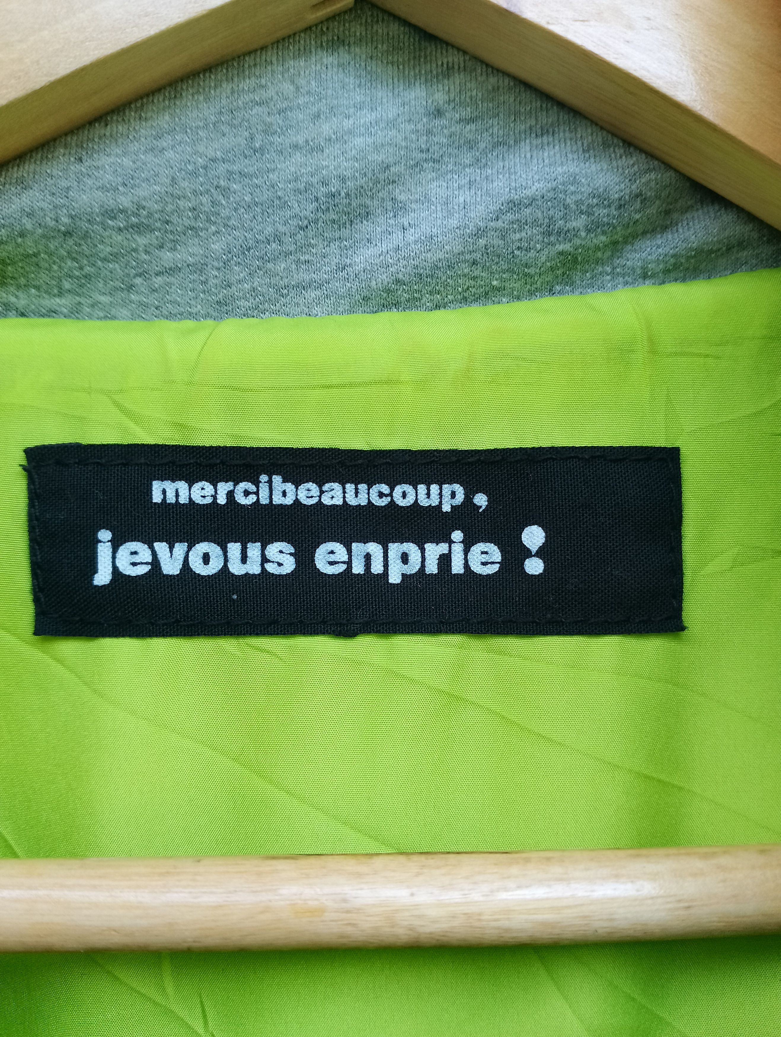 Issey Miyake × Japanese Brand × mercibeaucoup Mercibeaucoup Denim Pillow Jacket By Issey Miyake Size US L / EU 52-54 / 3 - 6 Thumbnail