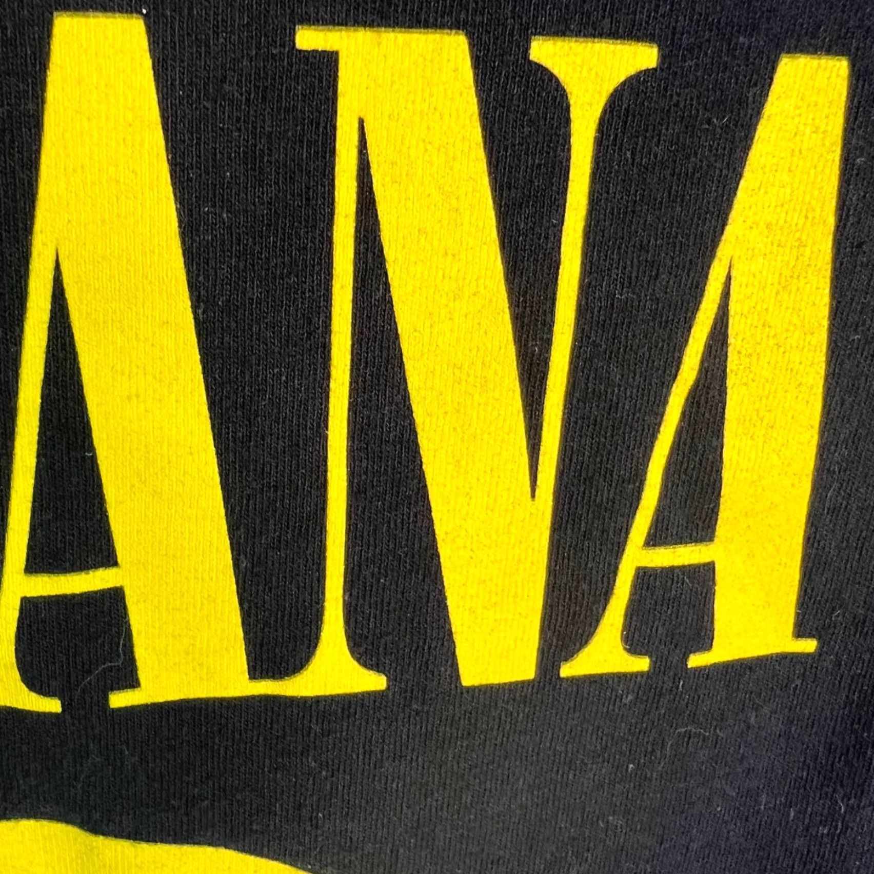 Vintage VINTAGE Nirvana Shirt Adult L Black Size US L / EU 52-54 / 3 - 2 Thumbnail