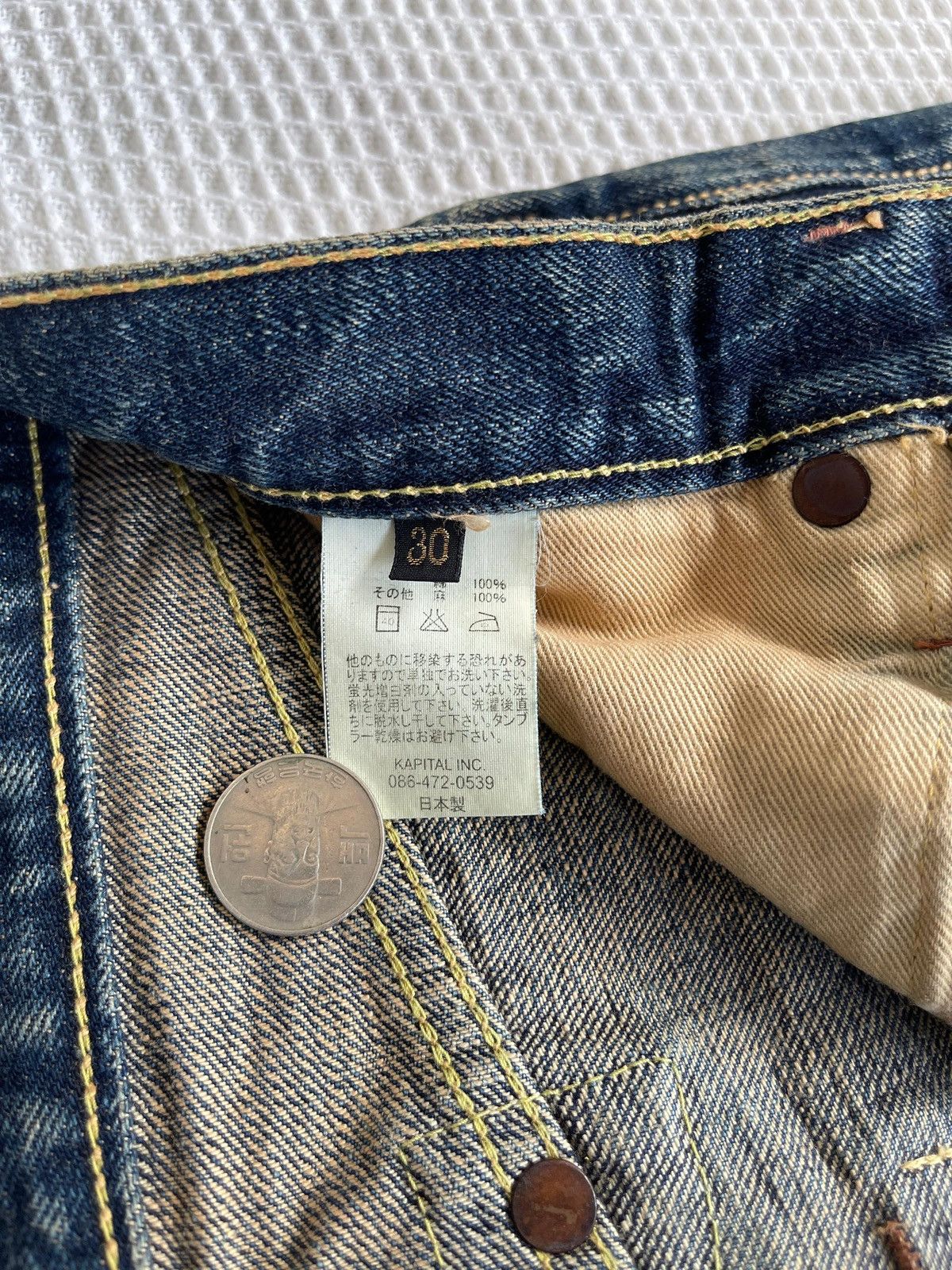 Kapital Kountry LastDrop🔥Rare🔥Kapital Kountry By Blue Handed Patchwork Jeans Size US 30 / EU 46 - 14 Thumbnail