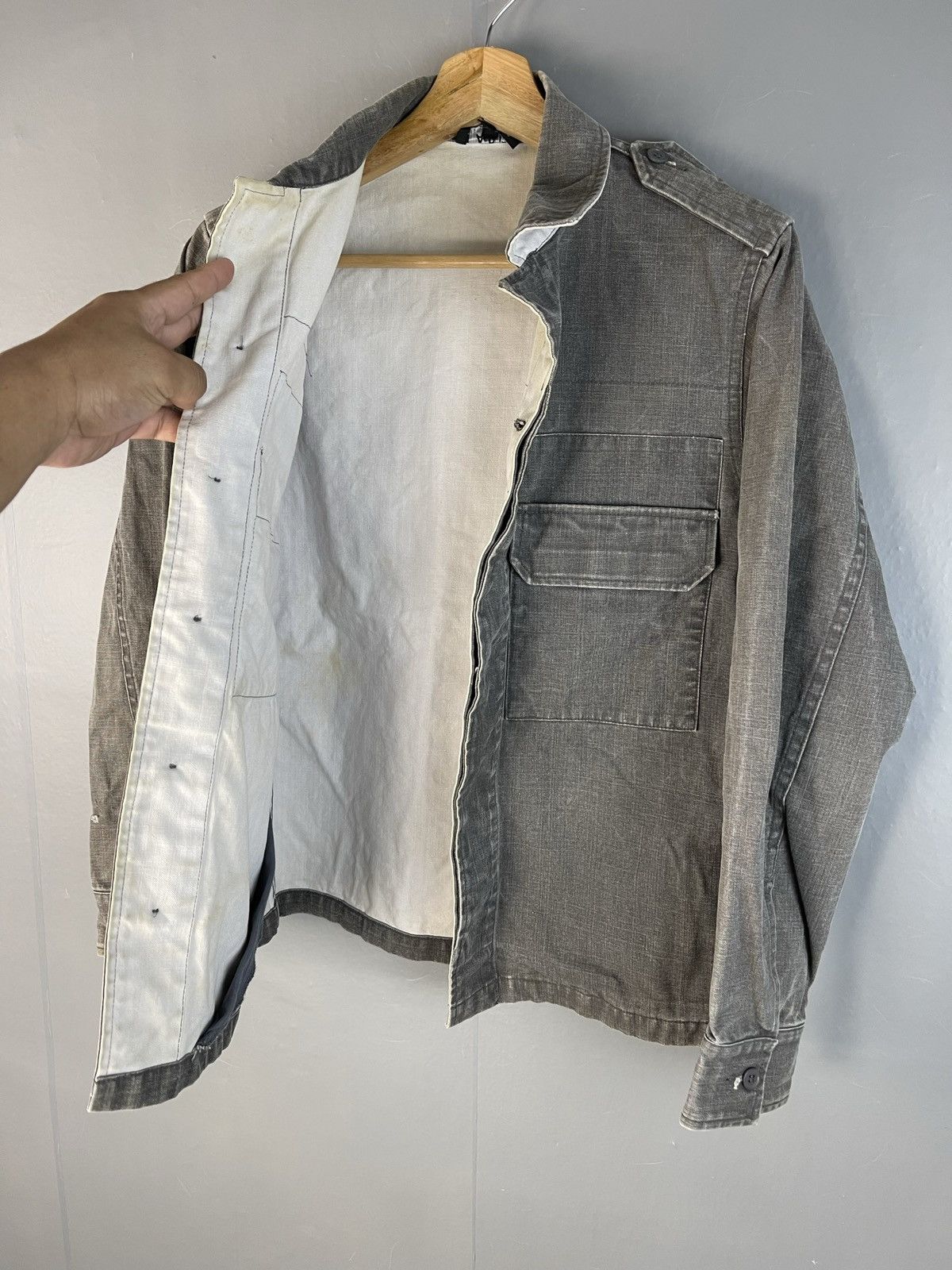 A.P.C. 🔥A.P.C. FRANCE Double Pocket Buttoned Jacket Size US S / EU 44-46 / 1 - 6 Thumbnail