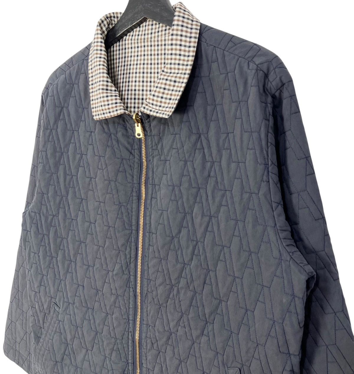 Aquascutum Aquascutum Reversible Quilted Jacket Size US L / EU 52-54 / 3 - 5 Thumbnail
