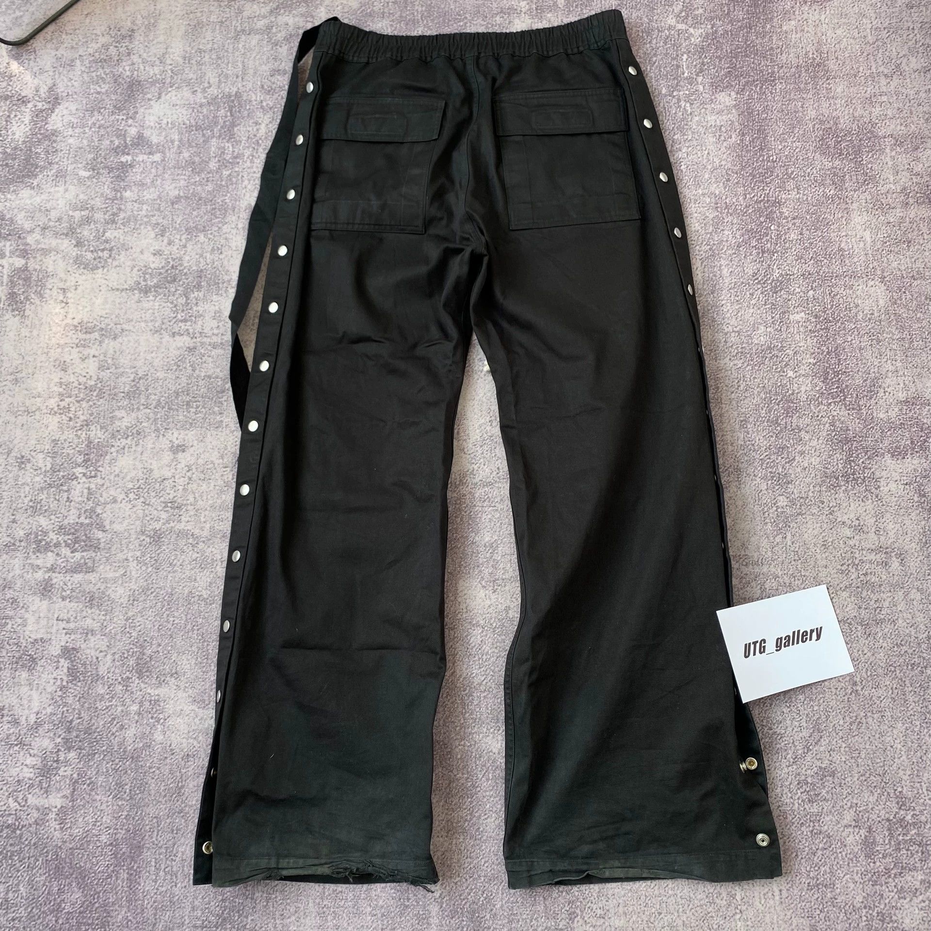 Rick Owens Rick Owens Tw Button-Down Wide-Leg Trousers Size US 33 - 2 Thumbnail