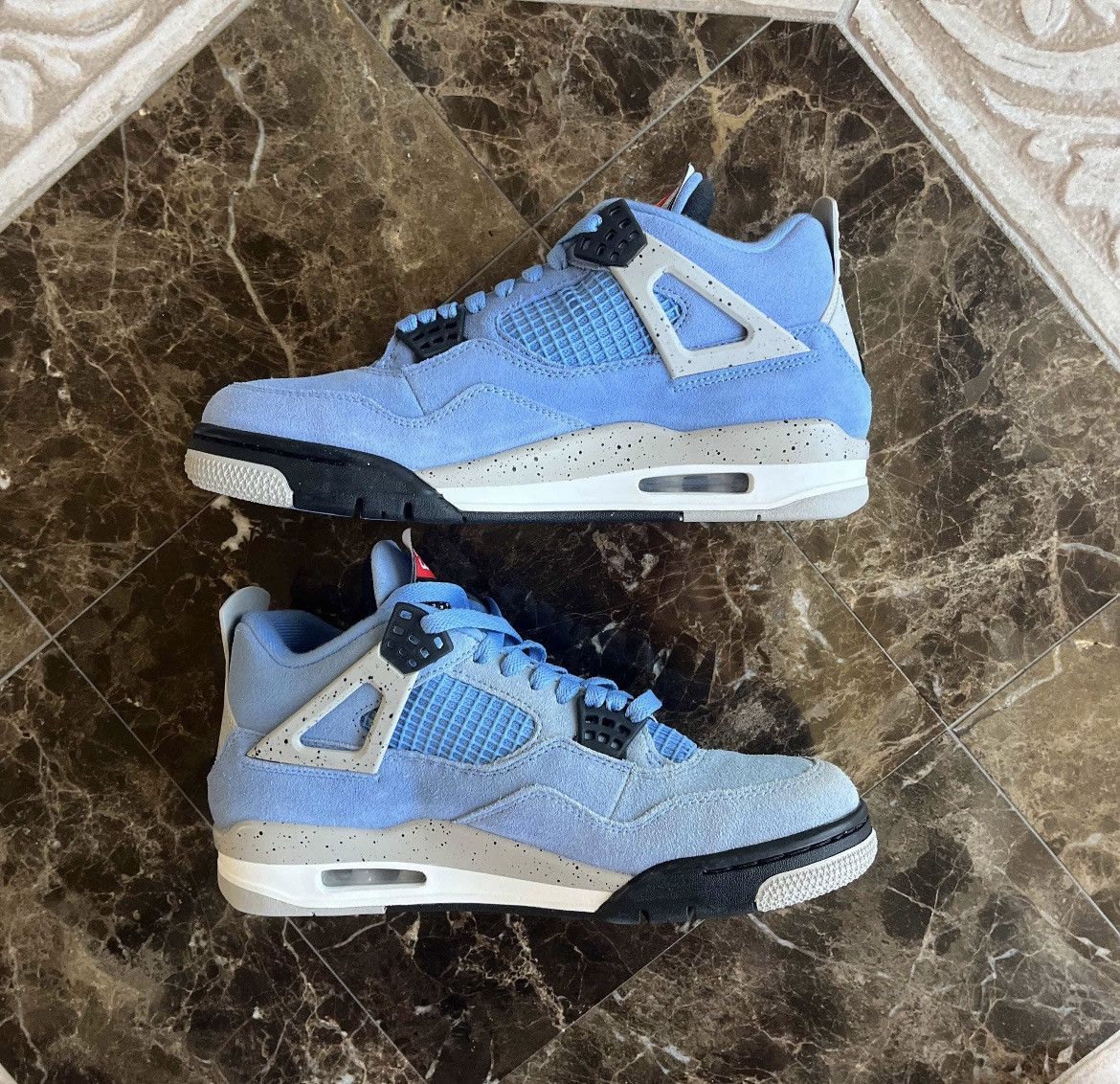 Jordan Brand Air Jordan 4 Retro “University Blue” size 8.5 READ BELOW Size US 8.5 / EU 41-42 - 3 Thumbnail