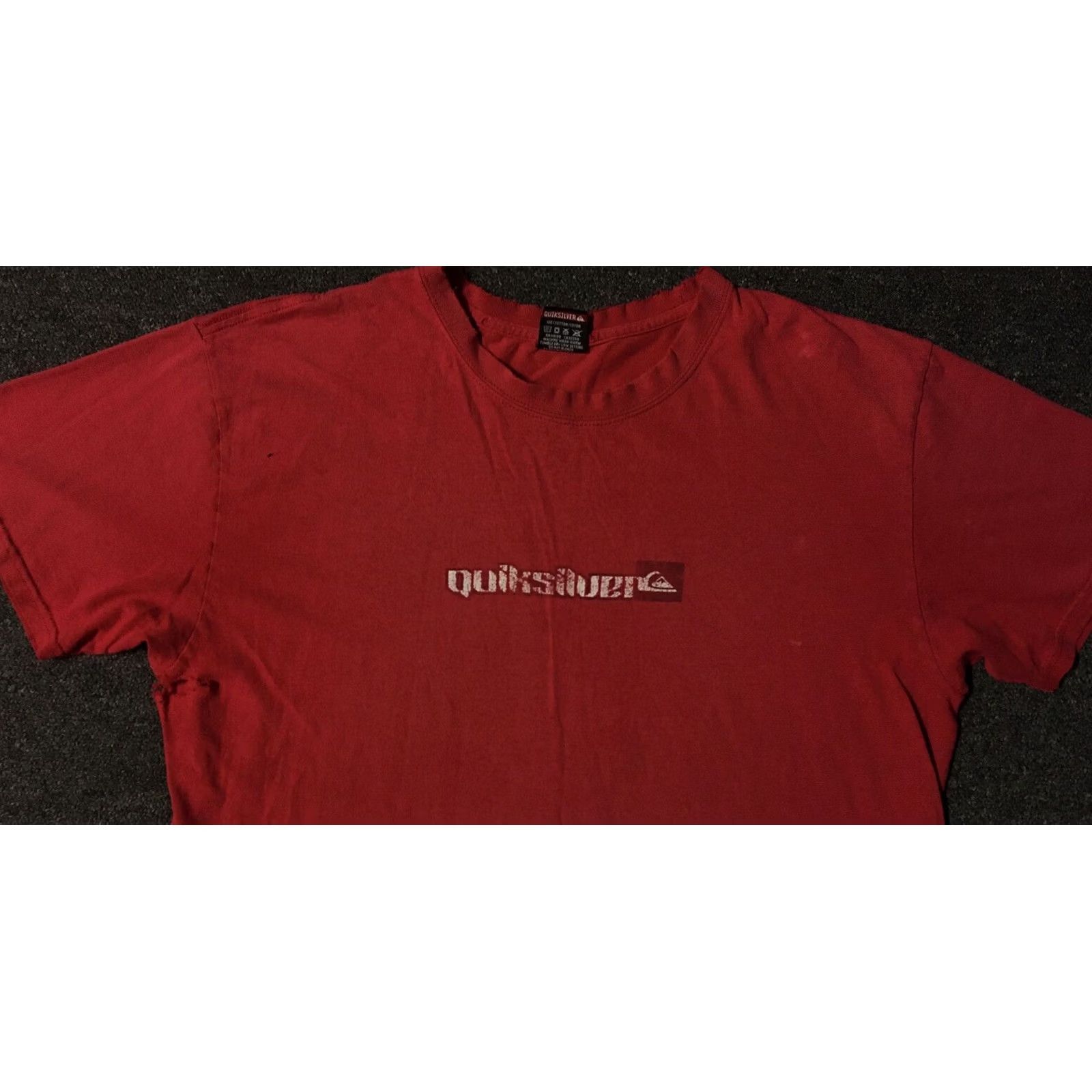 Billabong VINTAGE Quiksilver Tshirt Shirt L Red 90s Grunge Surf Skate Beach Ocean Graphic Tee Mens Size US L / EU 52-54 / 3 - 6 Thumbnail
