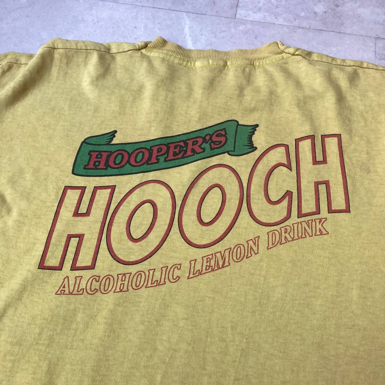 Arts & Science Vintage 90s Hooper's Hooch Alcoholic Lemon Drink Tee Size US XL / EU 56 / 4 - 7 Thumbnail