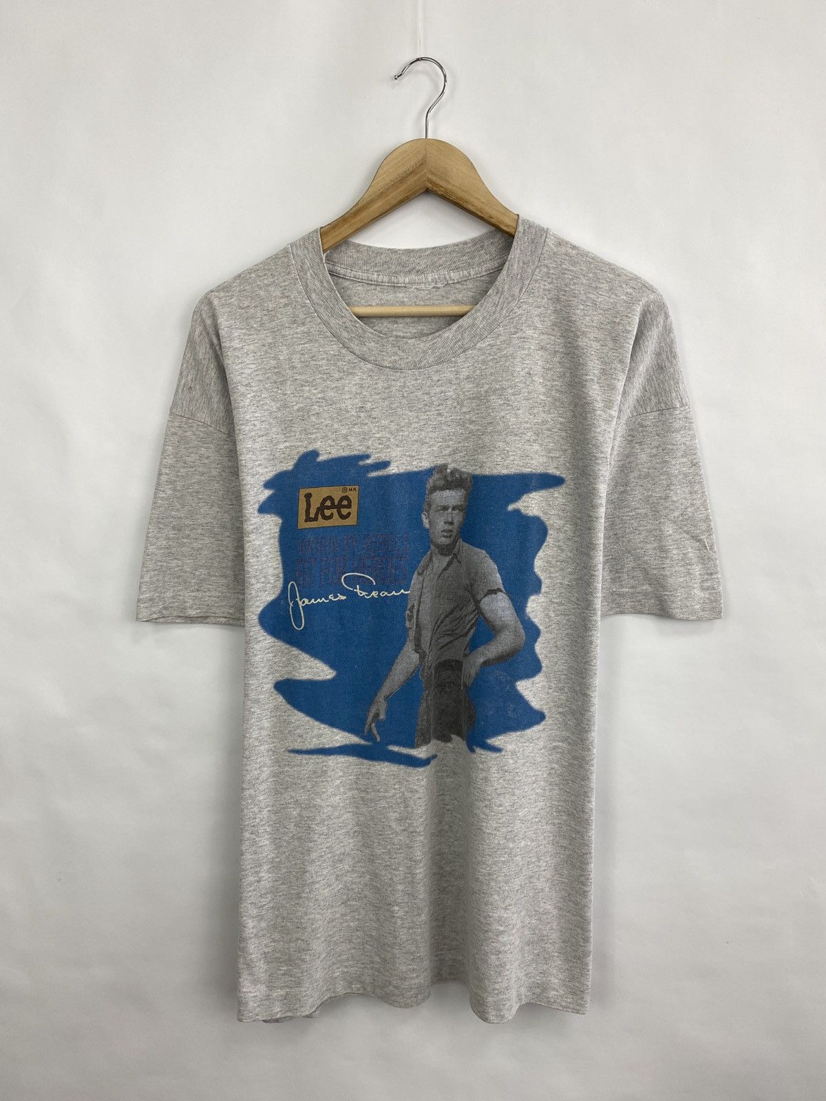 Lee × Vintage Vintage 80s Lee James Dean promo retro t-shirt rare hype Y2K Size US XL / EU 56 / 4 - 3 Thumbnail