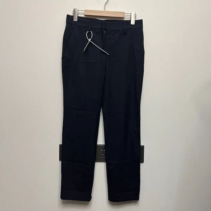 Prada Black Wool Women's Casual Pants