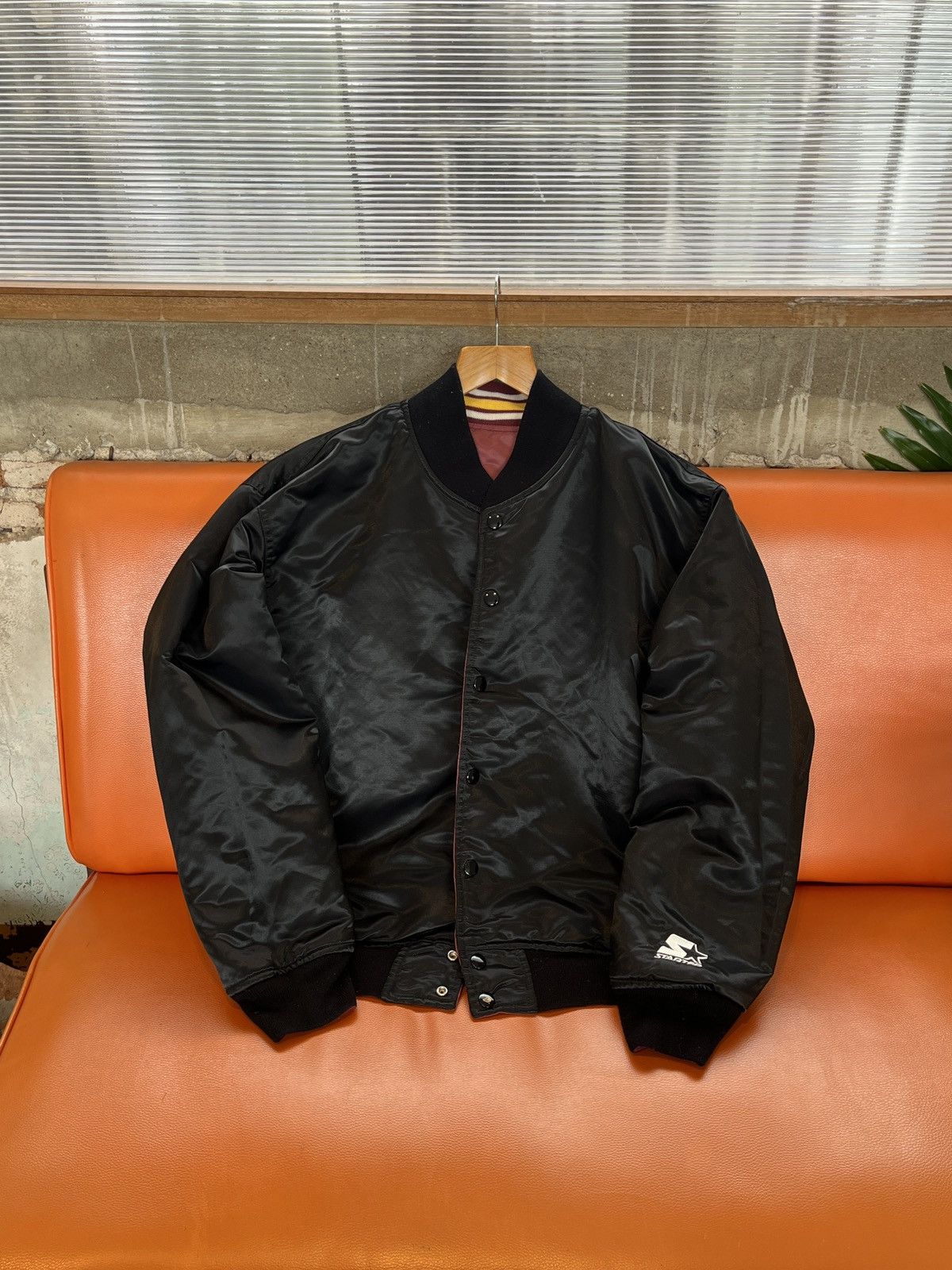 Starter Vintage Starter Washington Redskins Reversible Satin Jacket Size US M / EU 48-50 / 2 - 8 Thumbnail