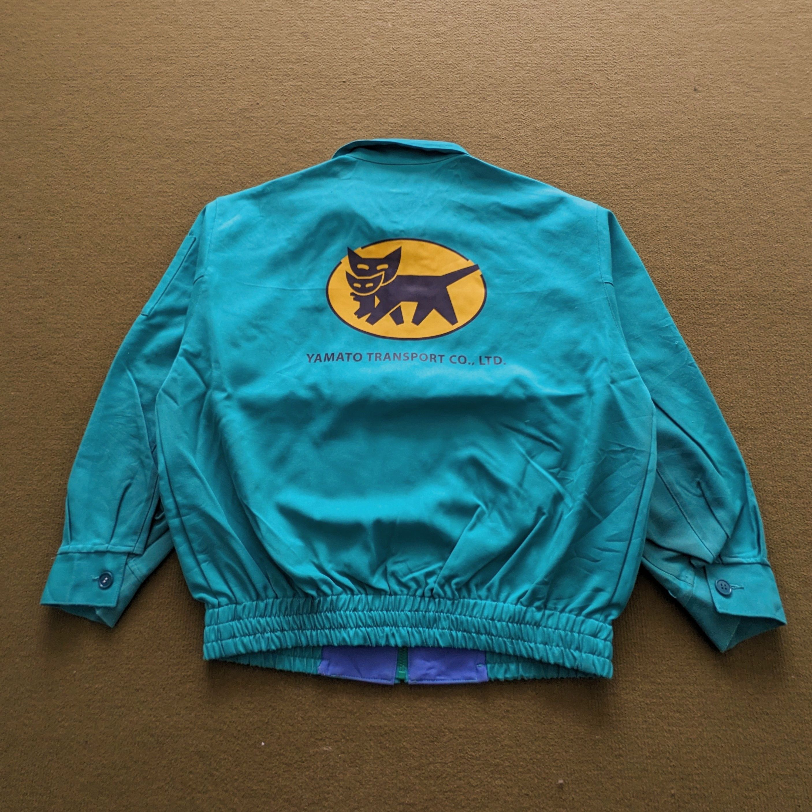 Japanese Brand Vintage YAMATO Transport Co. LTD custom Jacket Size US L / EU 52-54 / 3 - 1 Thumbnail