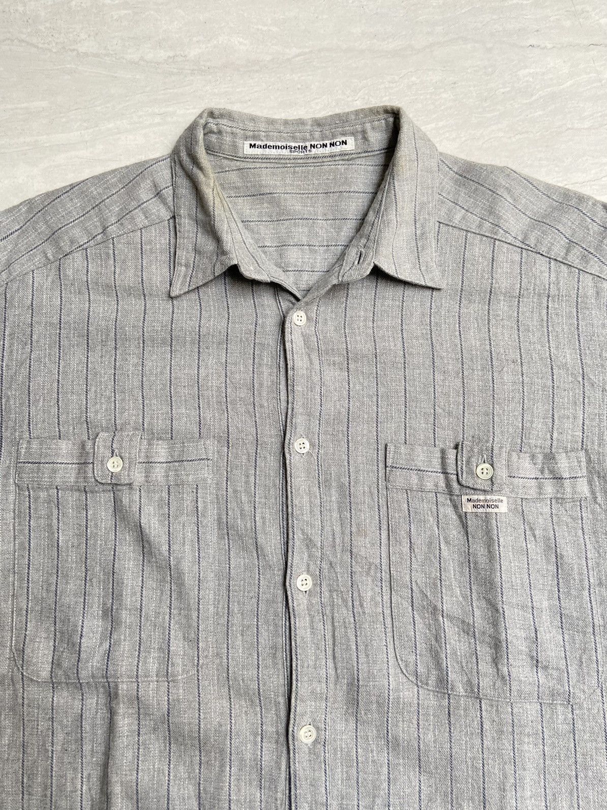 Issey Miyake × Japanese Brand × Mademoiselle Non Non MADEMOISELLE NON NON SPORT Shirt Size US M / EU 48-50 / 2 - 3 Thumbnail