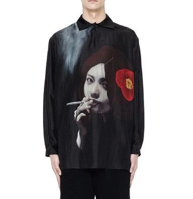 Yohji Yamamoto SS18 Silk Shirt Uchida Size US L / EU 52-54 / 3 - 2 Thumbnail