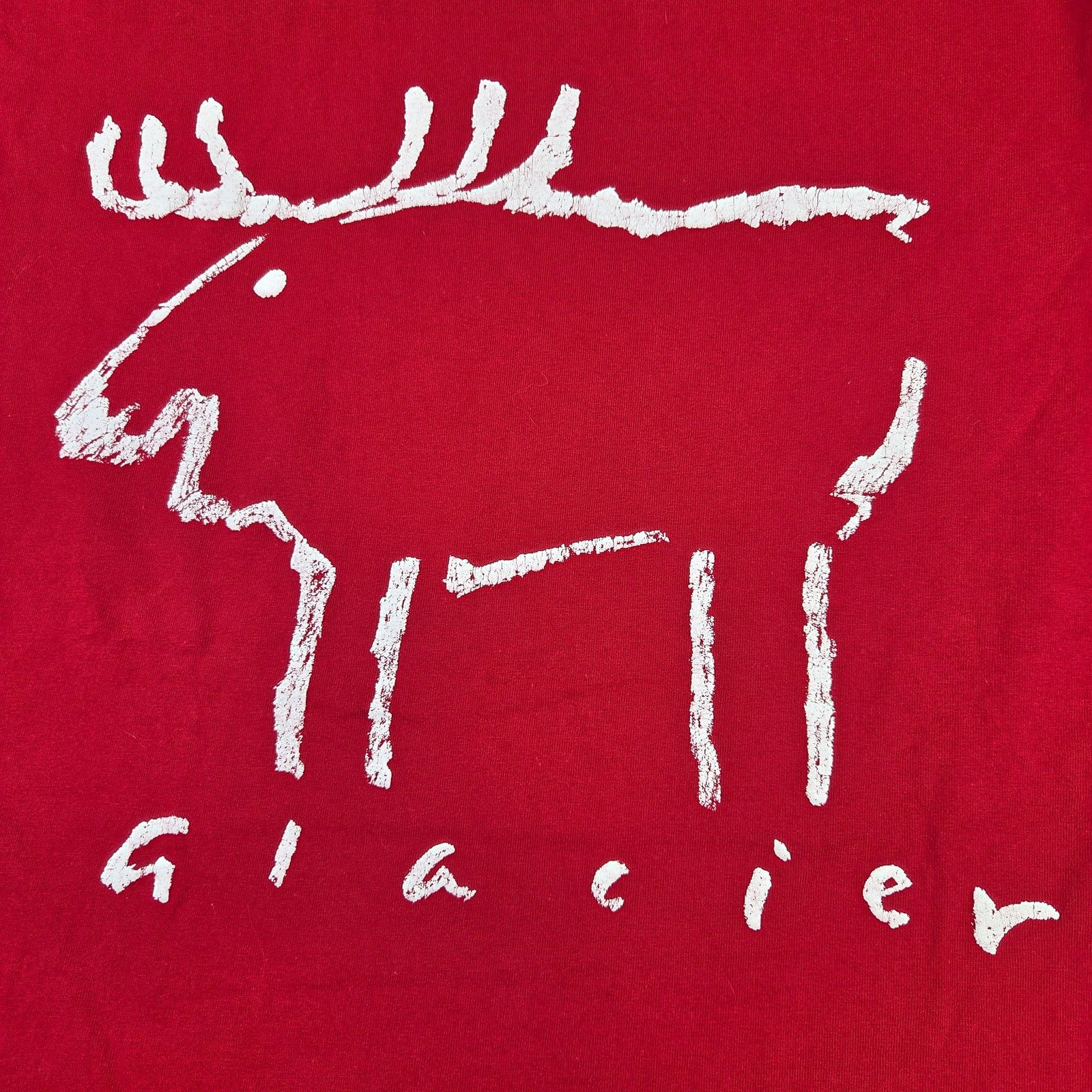 Jerzees Vintage Glacier Moose Graphic Tee USA Made Large Size US L / EU 52-54 / 3 - 2 Thumbnail