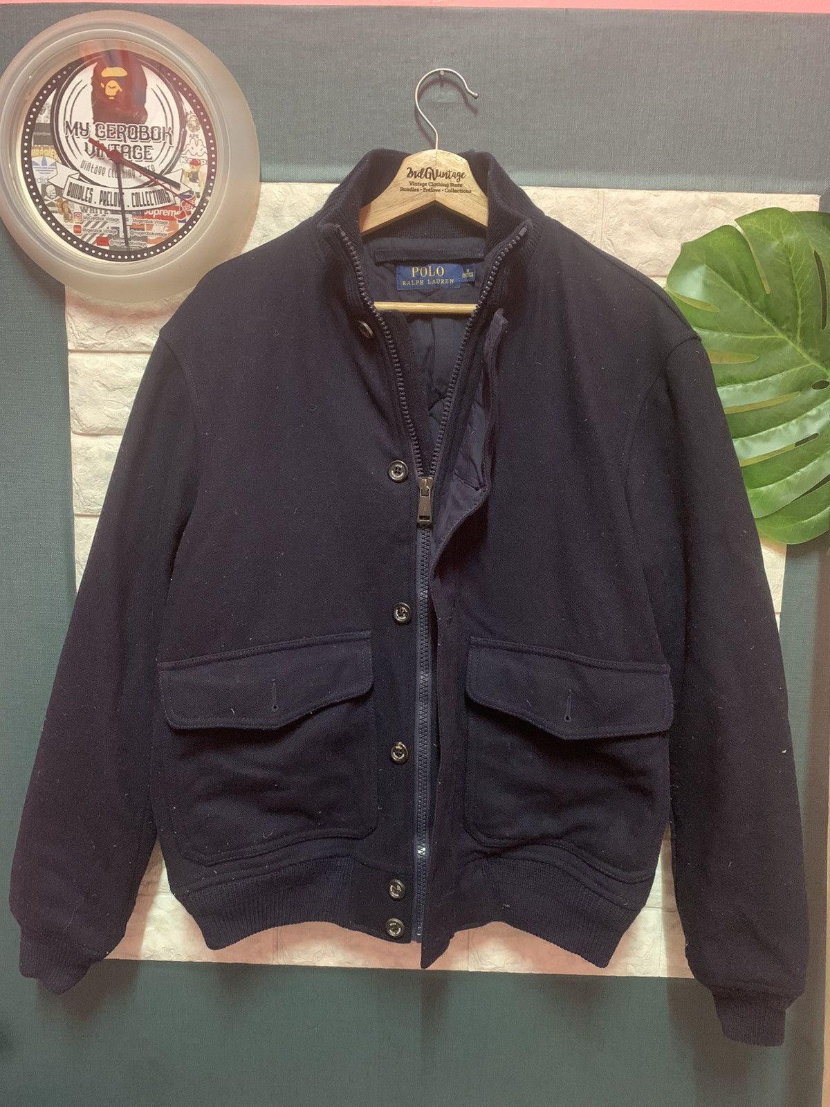 Polo Ralph Lauren STEAL!! Bomber Jacket POLO RALPH LAURENT Size US M / EU 48-50 / 2 - 1 Thumbnail
