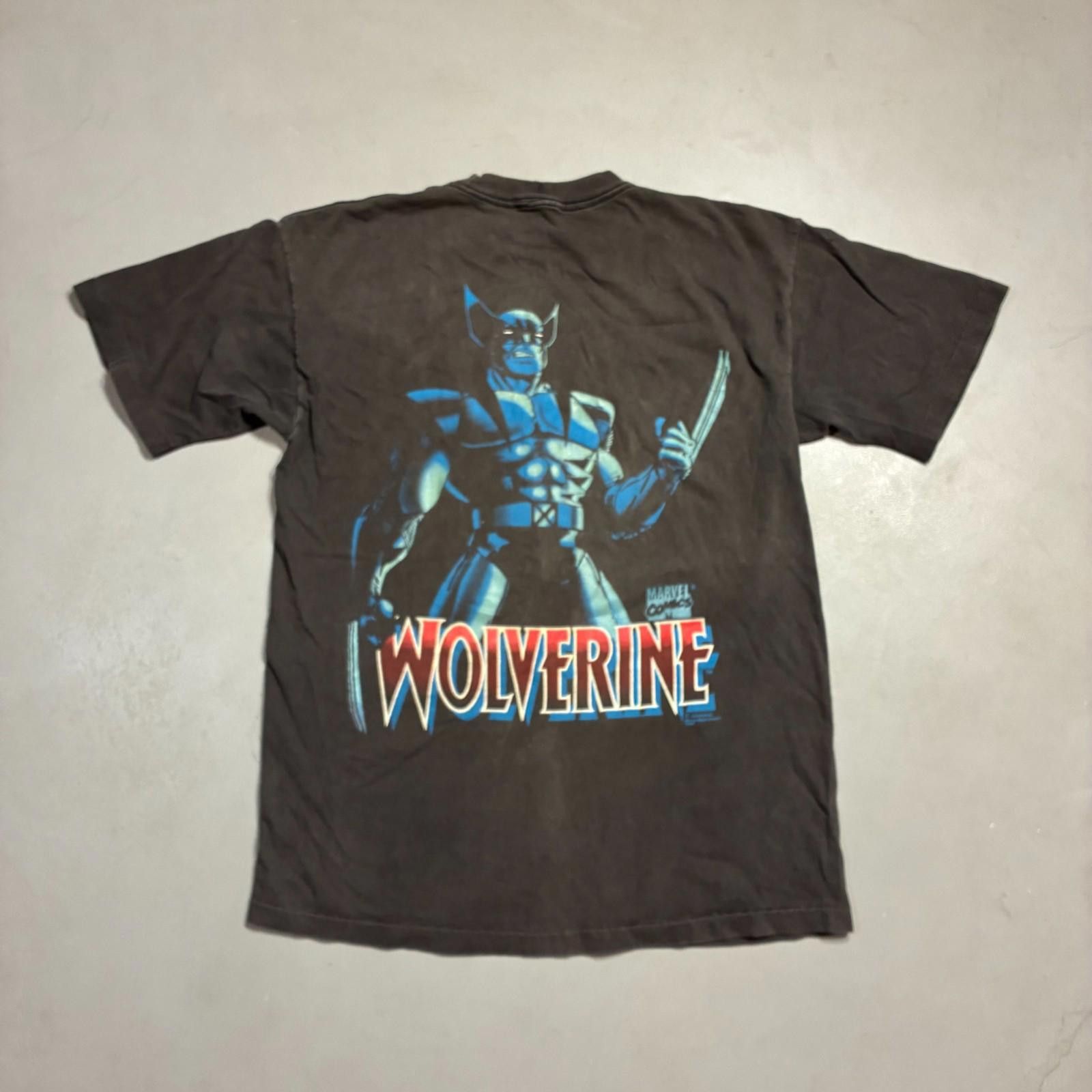 Marvel Comics Vintage 90s Marvel Wolverine Single Stitch Tee Size US L / EU 52-54 / 3 - 2 Thumbnail