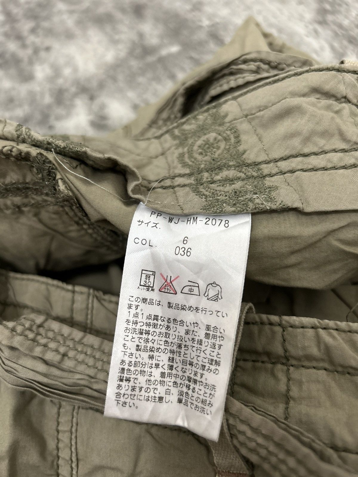 If Six Was Nine × Polo Ralph Lauren × Vintage Vintage Polo Jeans Company Sun Faded Cargo Pants With Belt Size US 32 / EU 48 - 11 Thumbnail