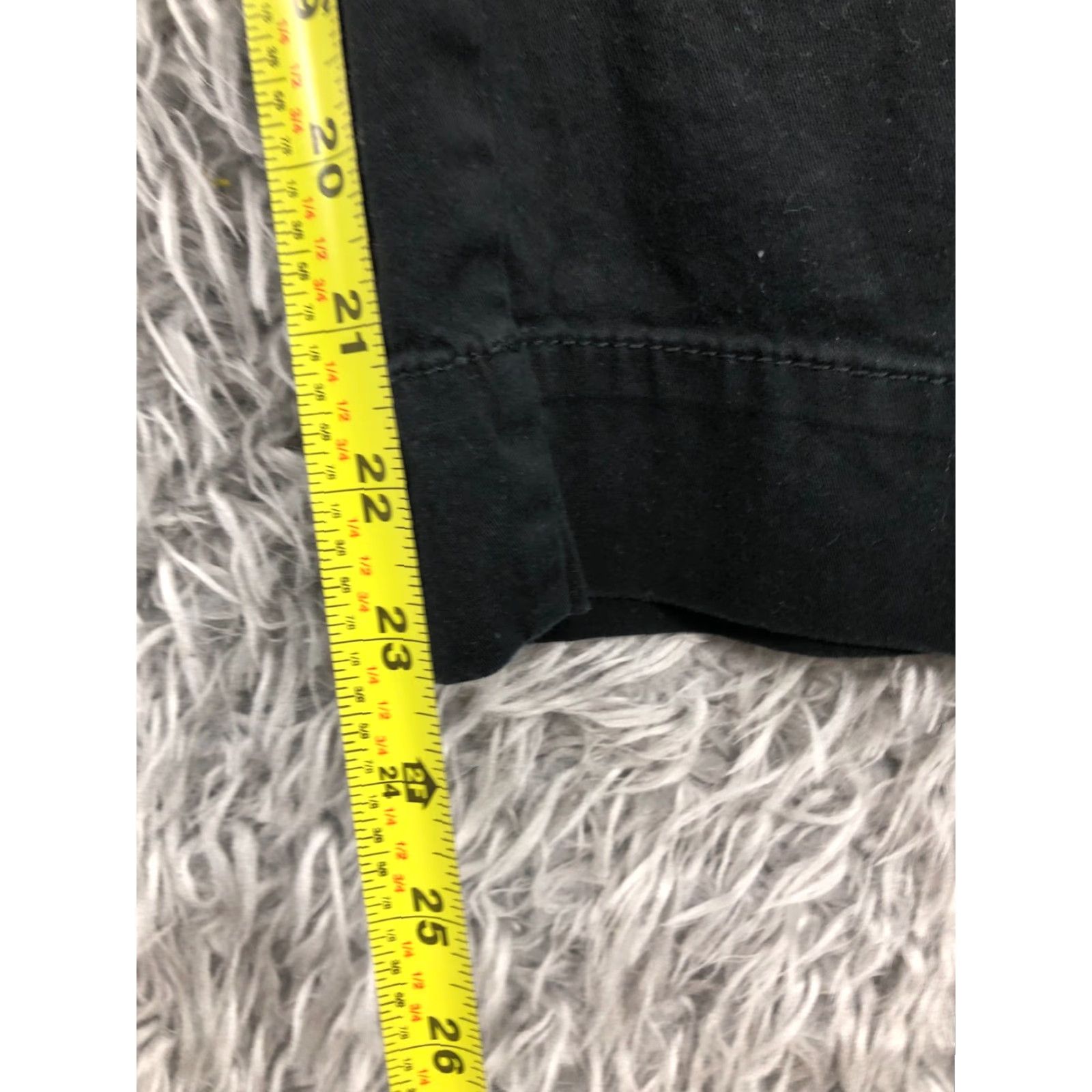 Ann Taylor Ann Taylor Loft Pants Womens Size 12 Black Capri Hook Eye Size 34" / US 12 / IT 48 - 3 Thumbnail