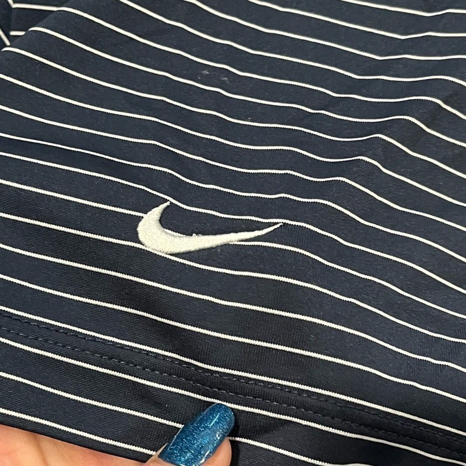 Nike Nike Golf Tour Performance Dri-Fit Polo Shirt Striped Size M Size US M / EU 48-50 / 2 - 3 Thumbnail
