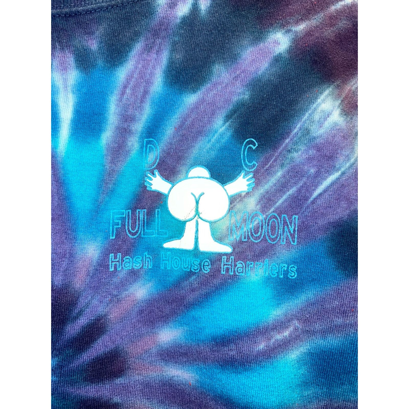 Anvil Vintage Hash House Harriers Shirt Long Sleeve Tie Dye 90s XL Size US XL / EU 56 / 4 - 4 Thumbnail
