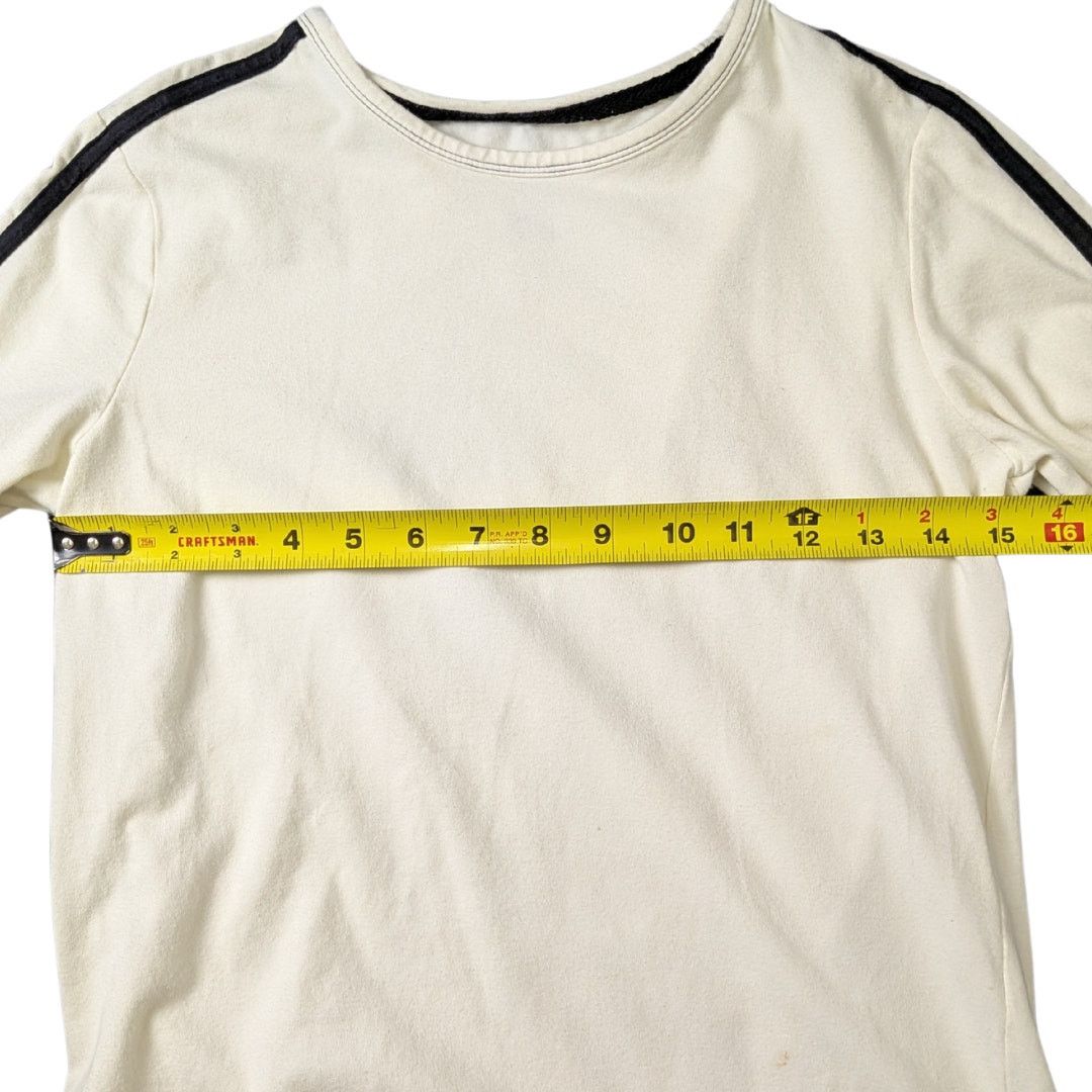 Athletic Works Vintage Athletic Works Y2K Cream Long-Sleeve Shirt Size US S / EU 44-46 / 1 - 4 Thumbnail