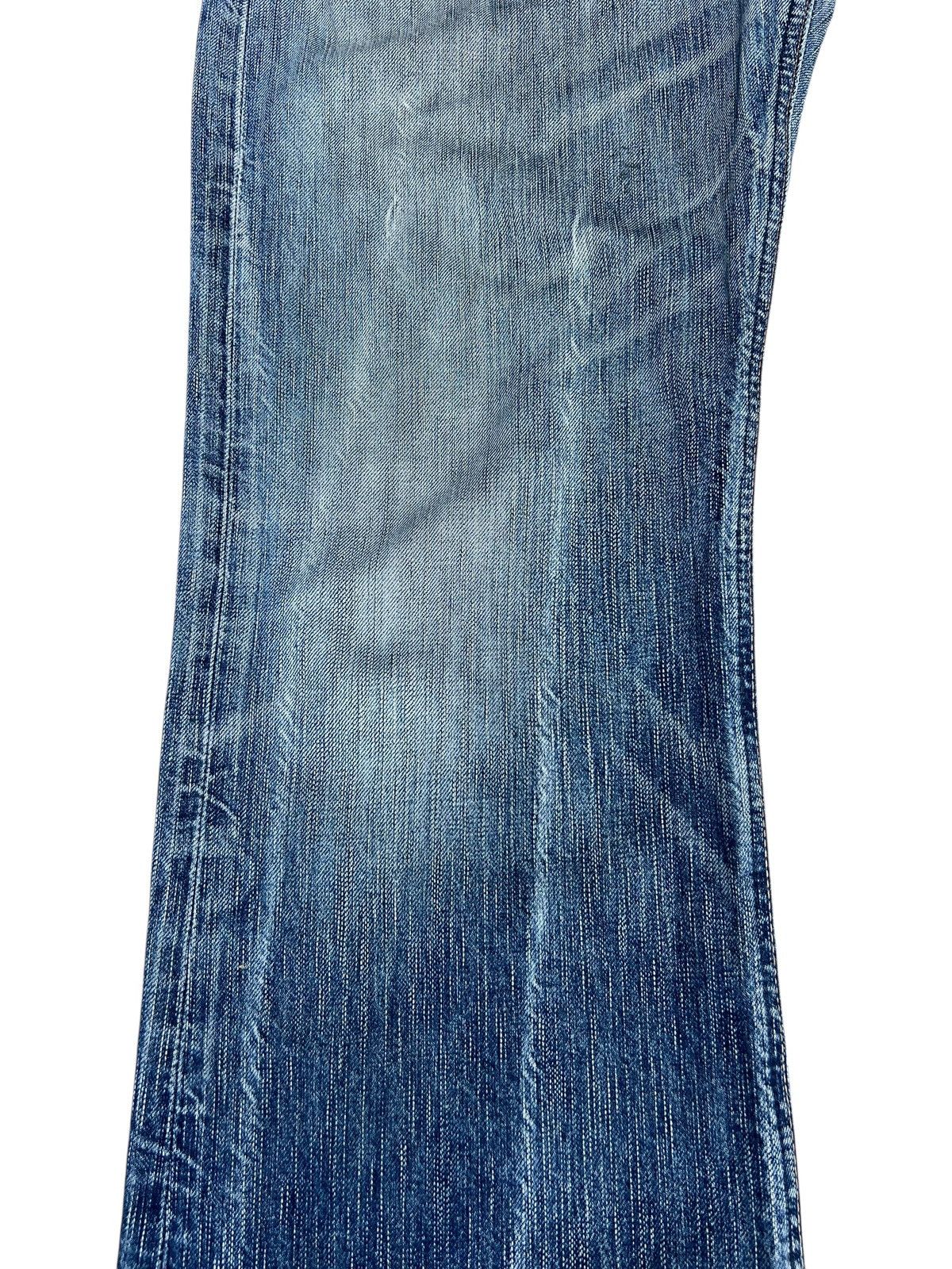 Edwin Vintage Y2K Edwin 503 BT500 Dirty Mud Denim Flare Jeans Size US 32 / EU 48 - 7 Thumbnail