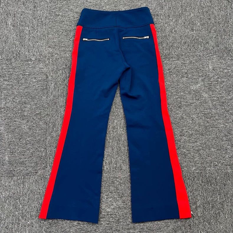 Gucci Gucci Red and blue color matching Weila casual pants 2504-N Size 24" / US 00 / IT 34 - 2 Thumbnail